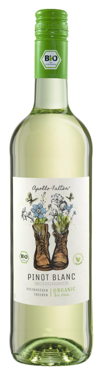 Apollo-Falter® Organic & Vegan – Pinot Blanc trocken, Rheinhessen