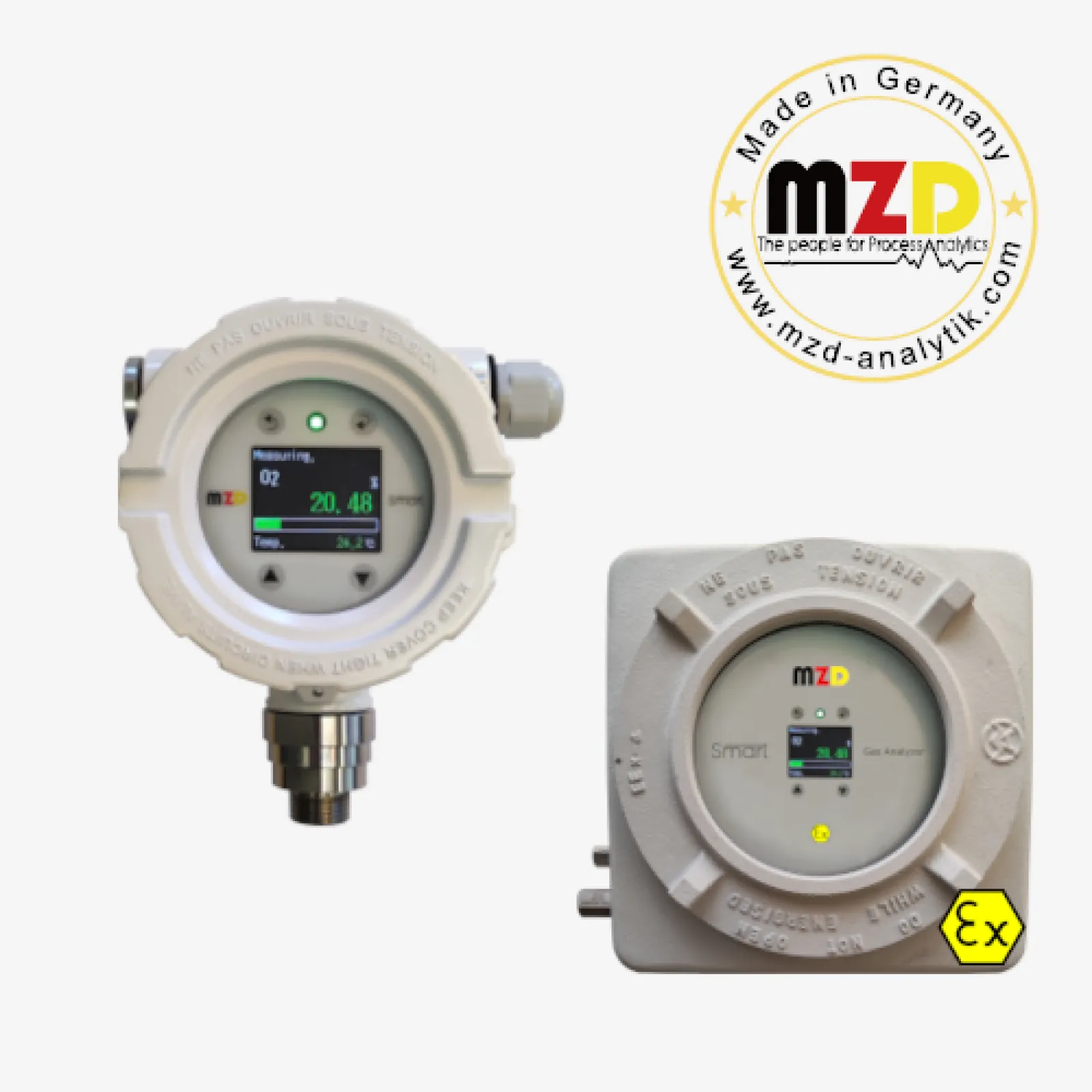 Oxygen analyzer(Optical,Zirconia,Electrochemical,Paramagnetic)