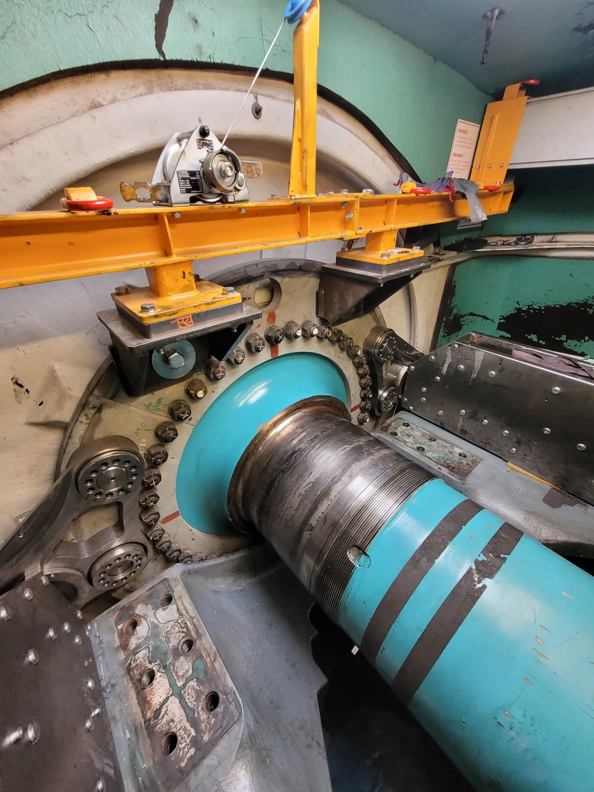 Craneless Bearing Exchange Solution