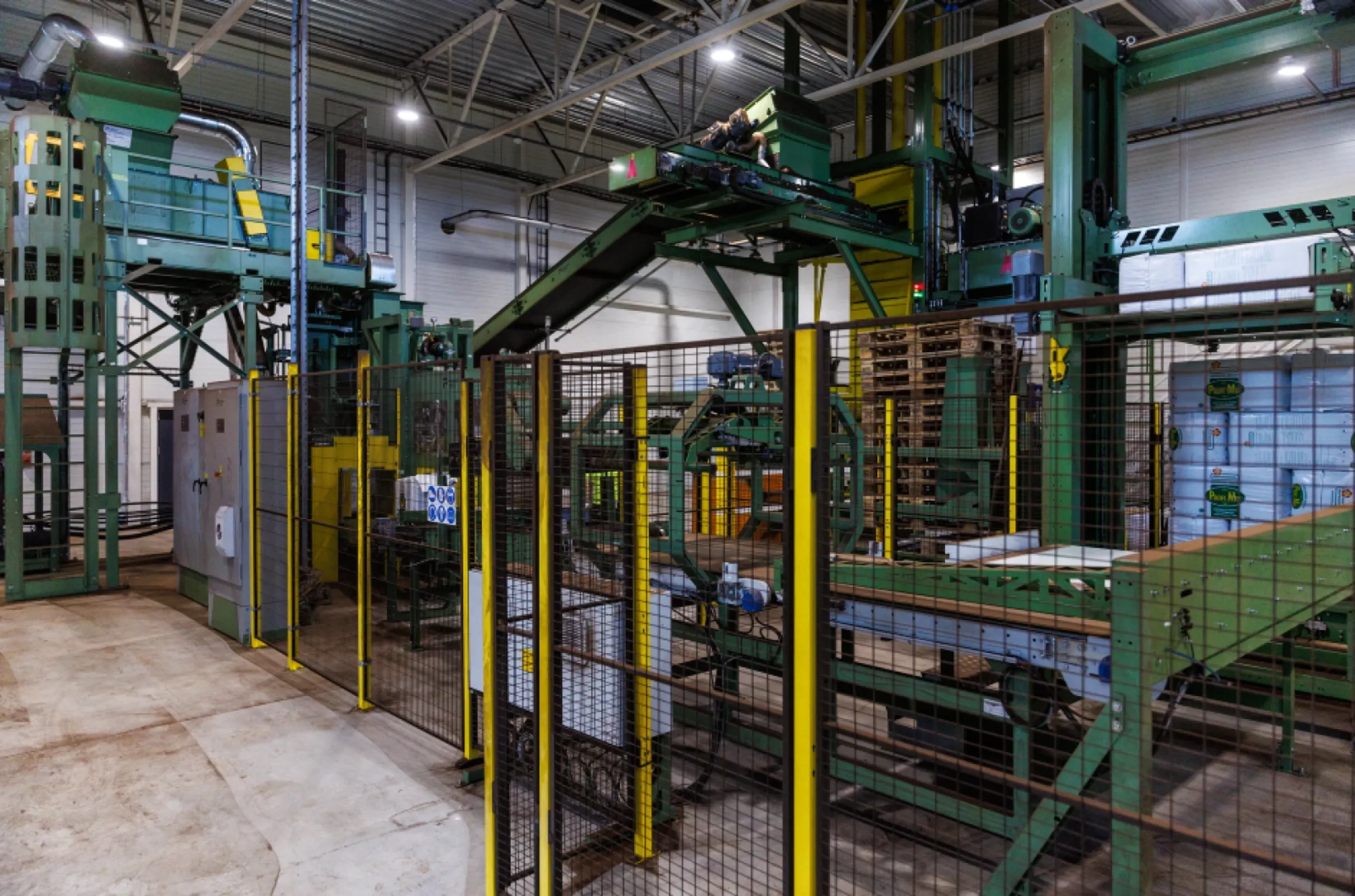 packing line for 250L bags