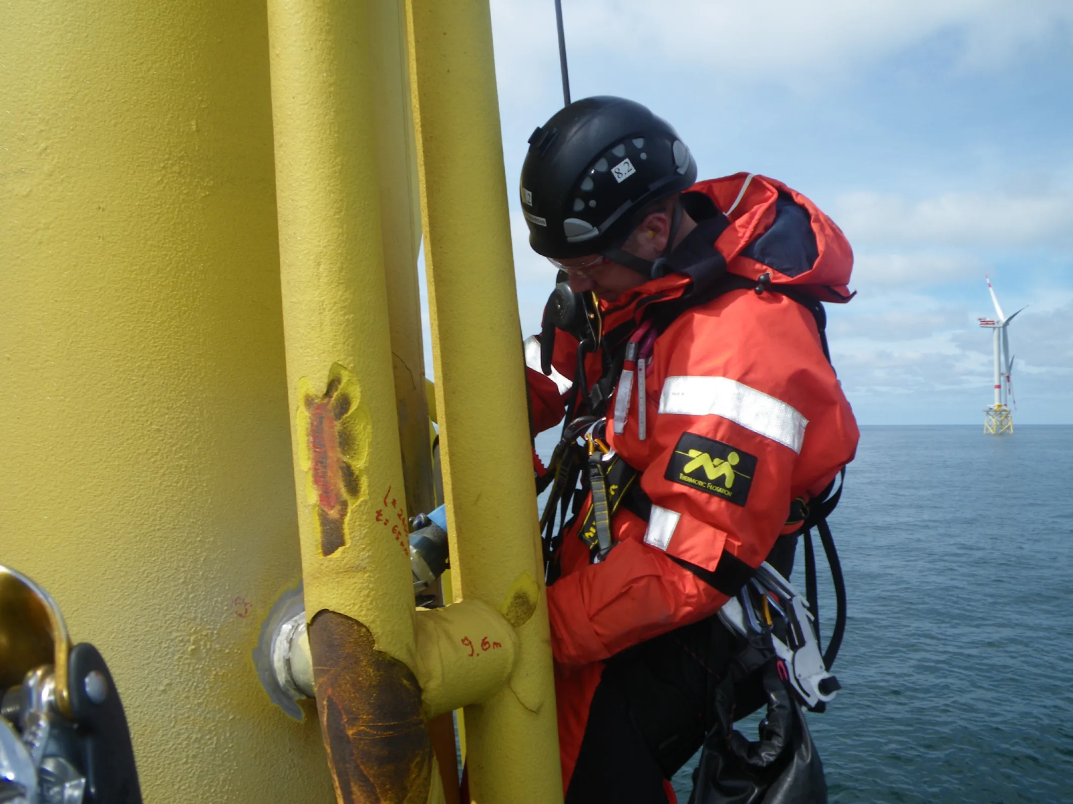 Technical inspection offshore tower
