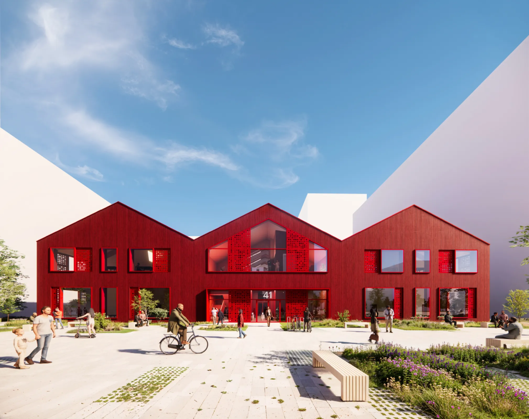 IPAI Campus – Start-Up & Innovation Center - ©IPAI/MVRDV