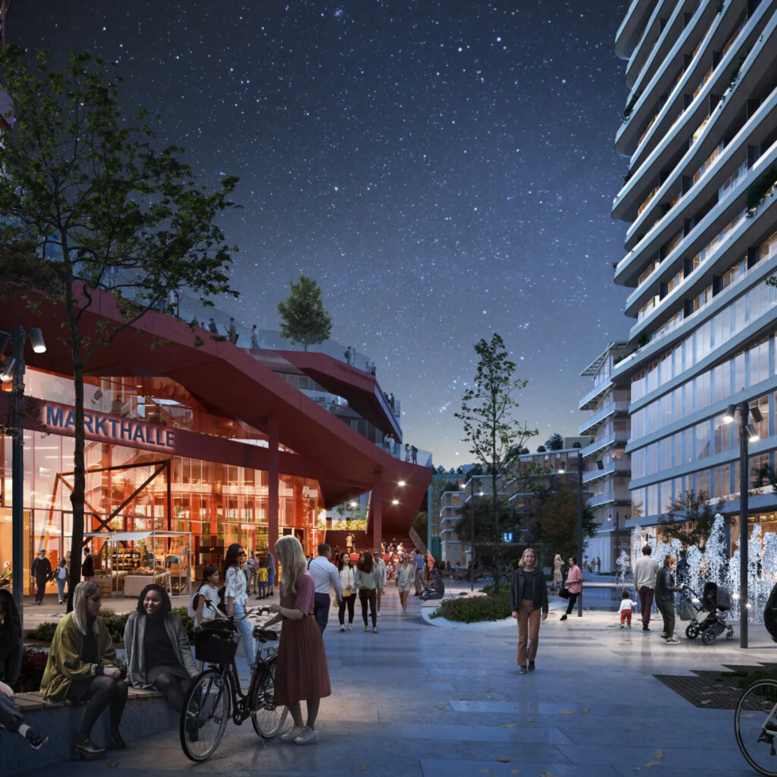 Sugar Valley – at night - ©Salvis Consulting AG/ COBE