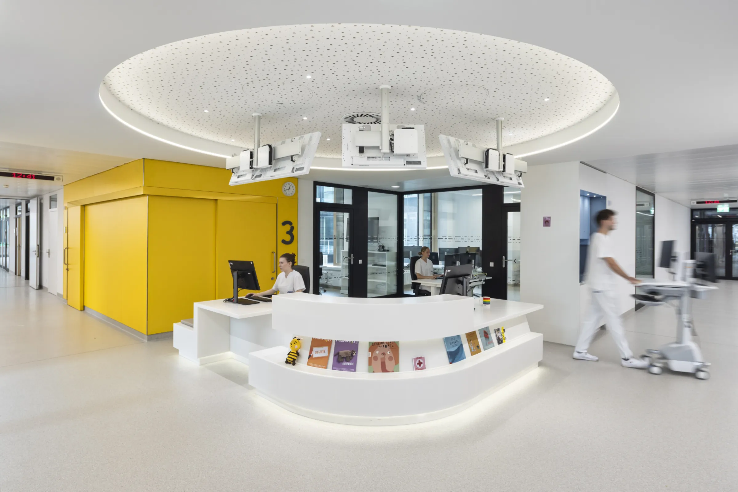 Inpatient ward in the Center fot Pediatrics