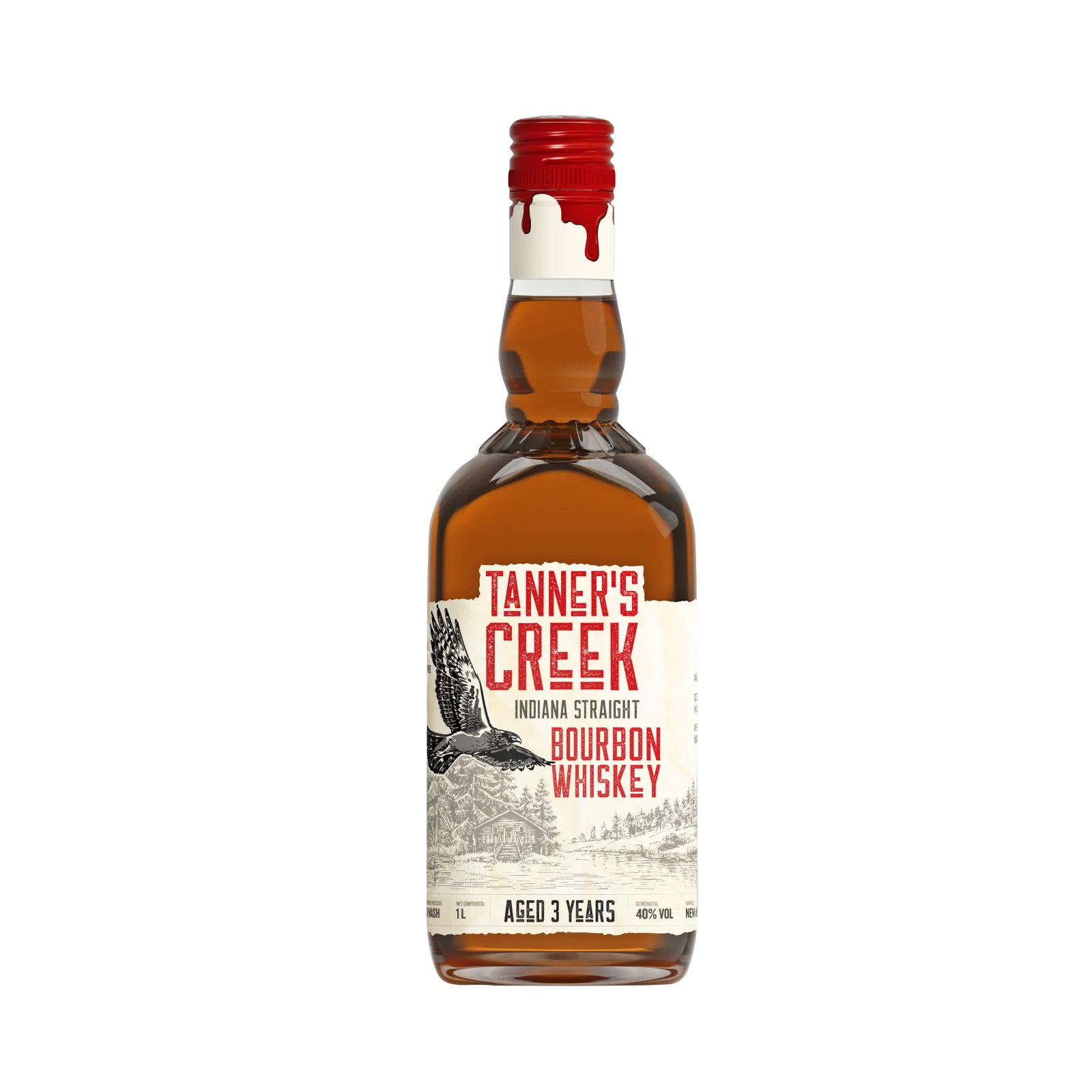 TANNERS CREEK Indiana Straight Bourbon Whiskey