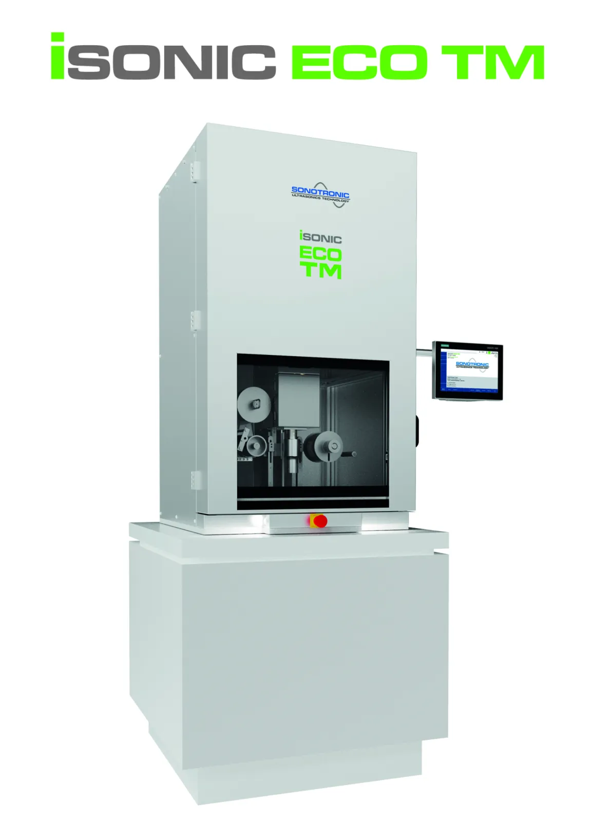 iSONIC ECO TM with soundproof hood – optional accessory for reducing sound emissions