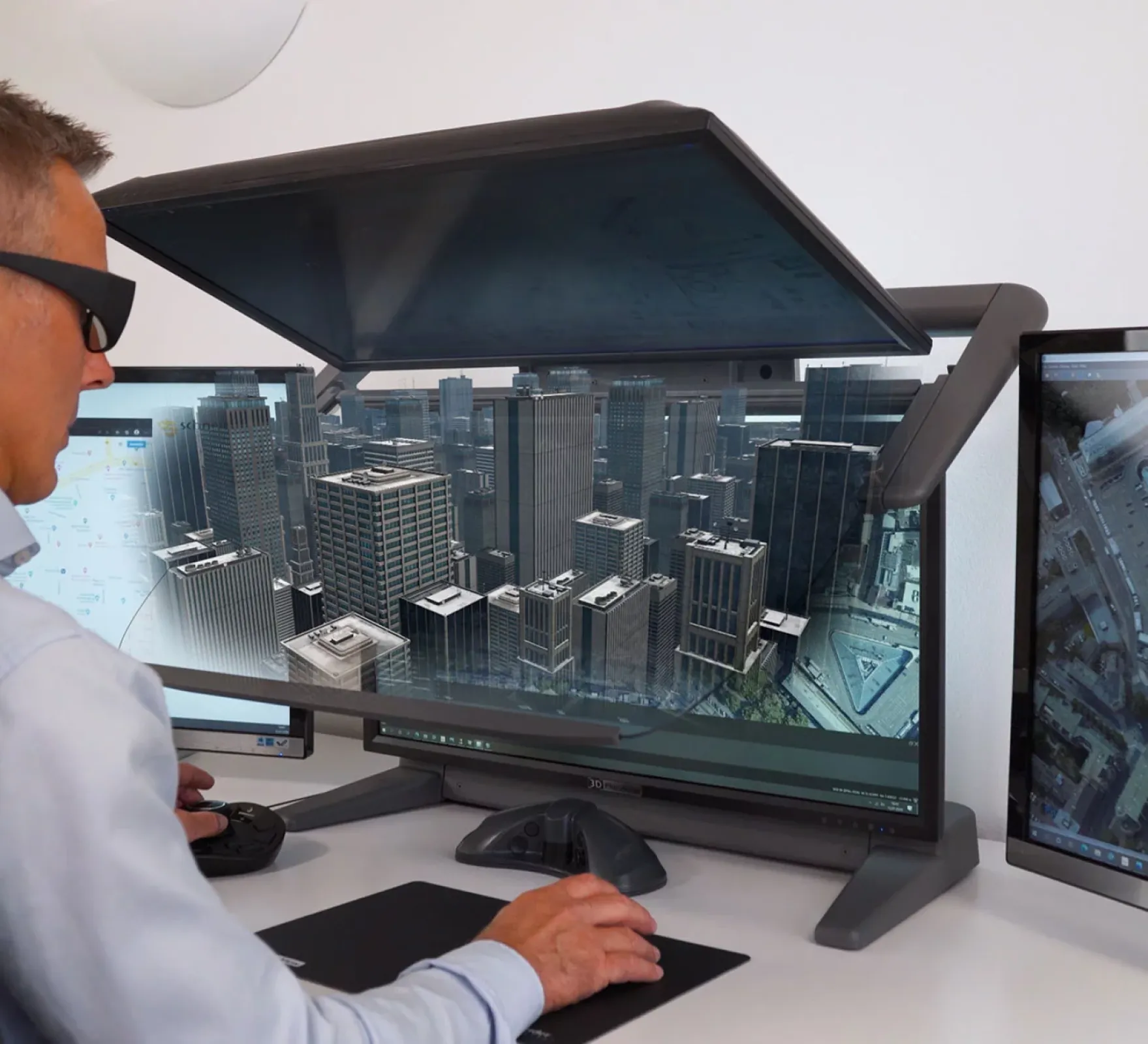 Passive 3D Stereo & VR Desktop Monitors