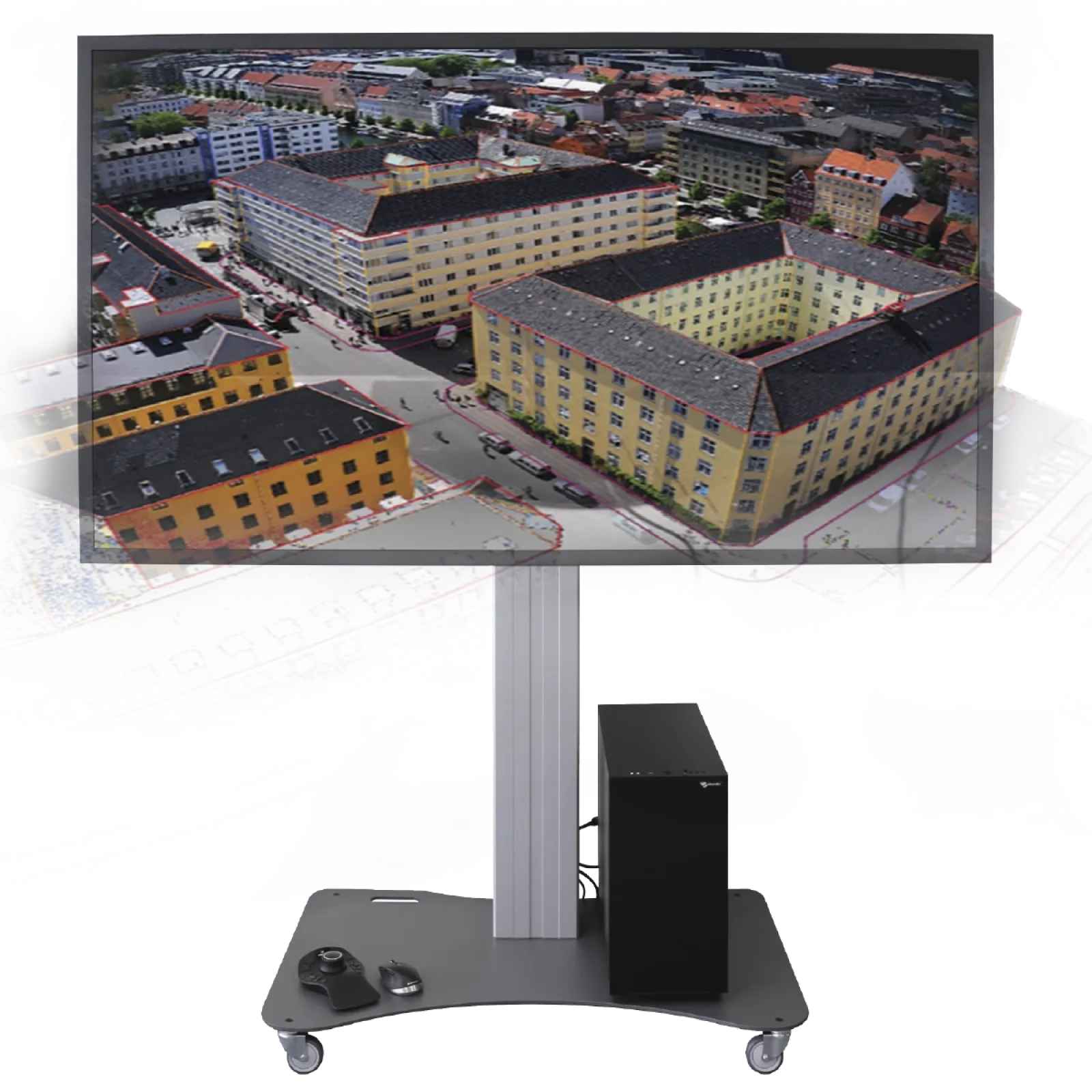 Passive 3D-Stereo & VR Bigscreen Monitore