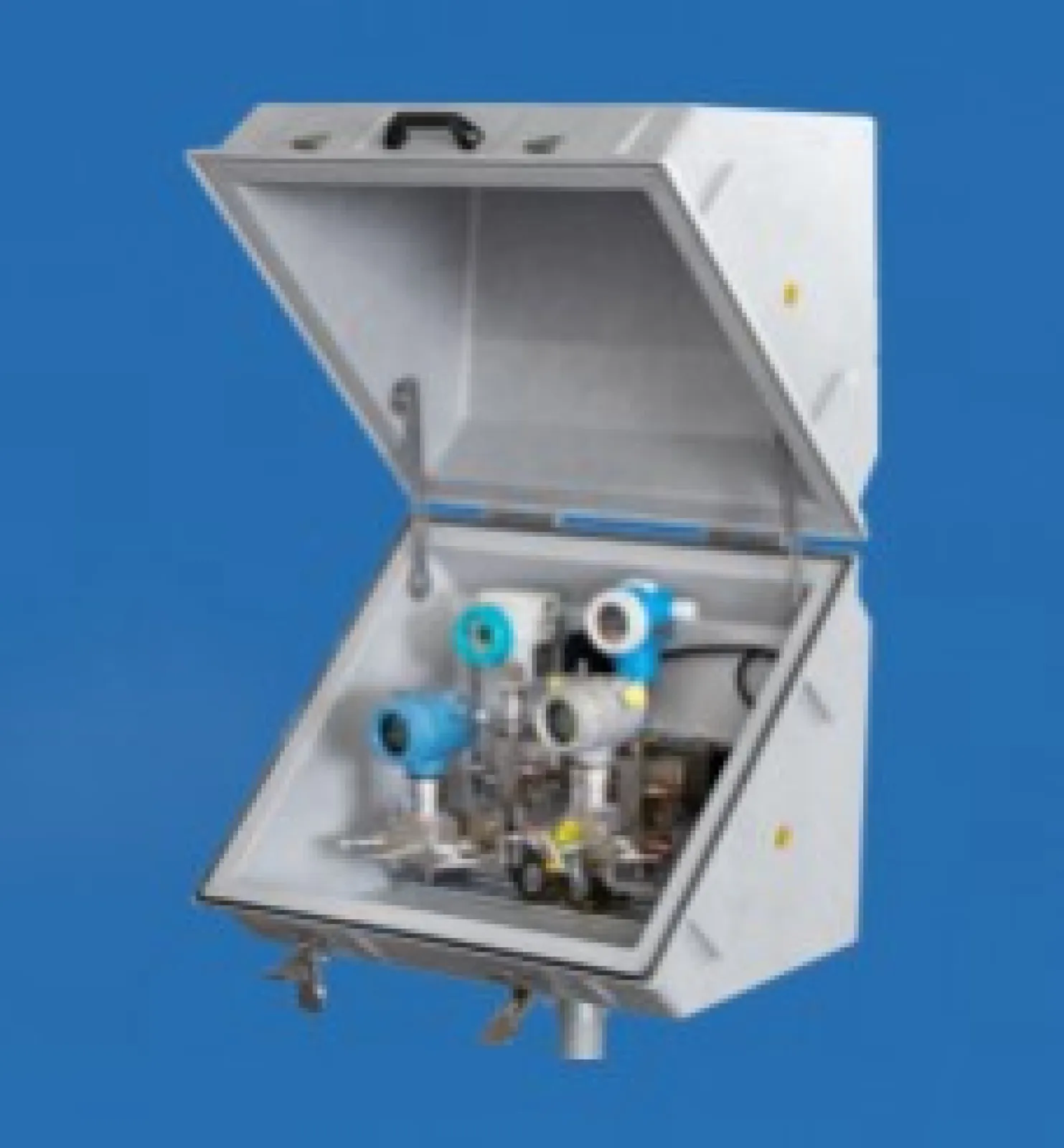 DIABOX, diagonally splitted, offering clear and easy access