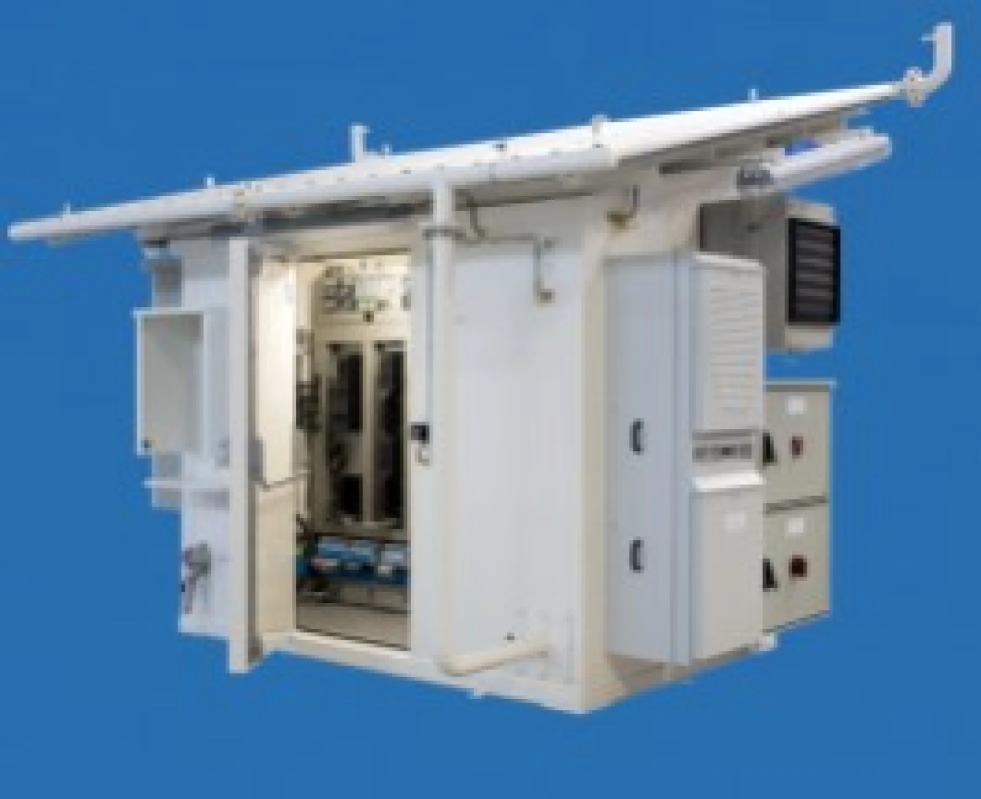 PERI SHELTER, unmanned outdoor cabinet with hybrid cooling for SIH or RIE