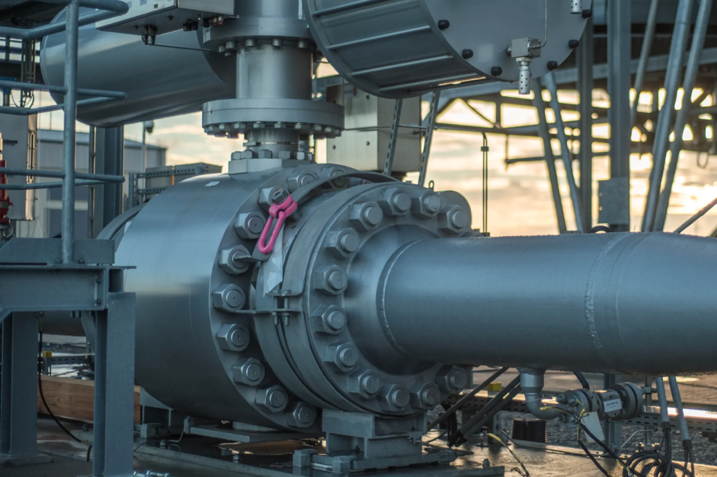 BORSIG shut-off ball valve