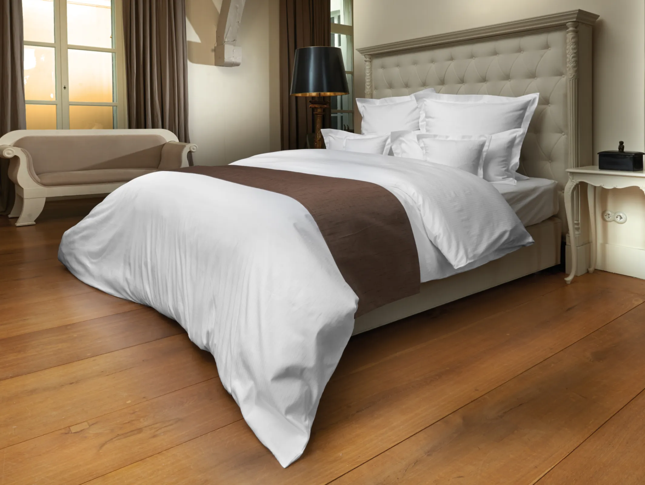 Needlestripes – a sophisticated design that never goes out of style.