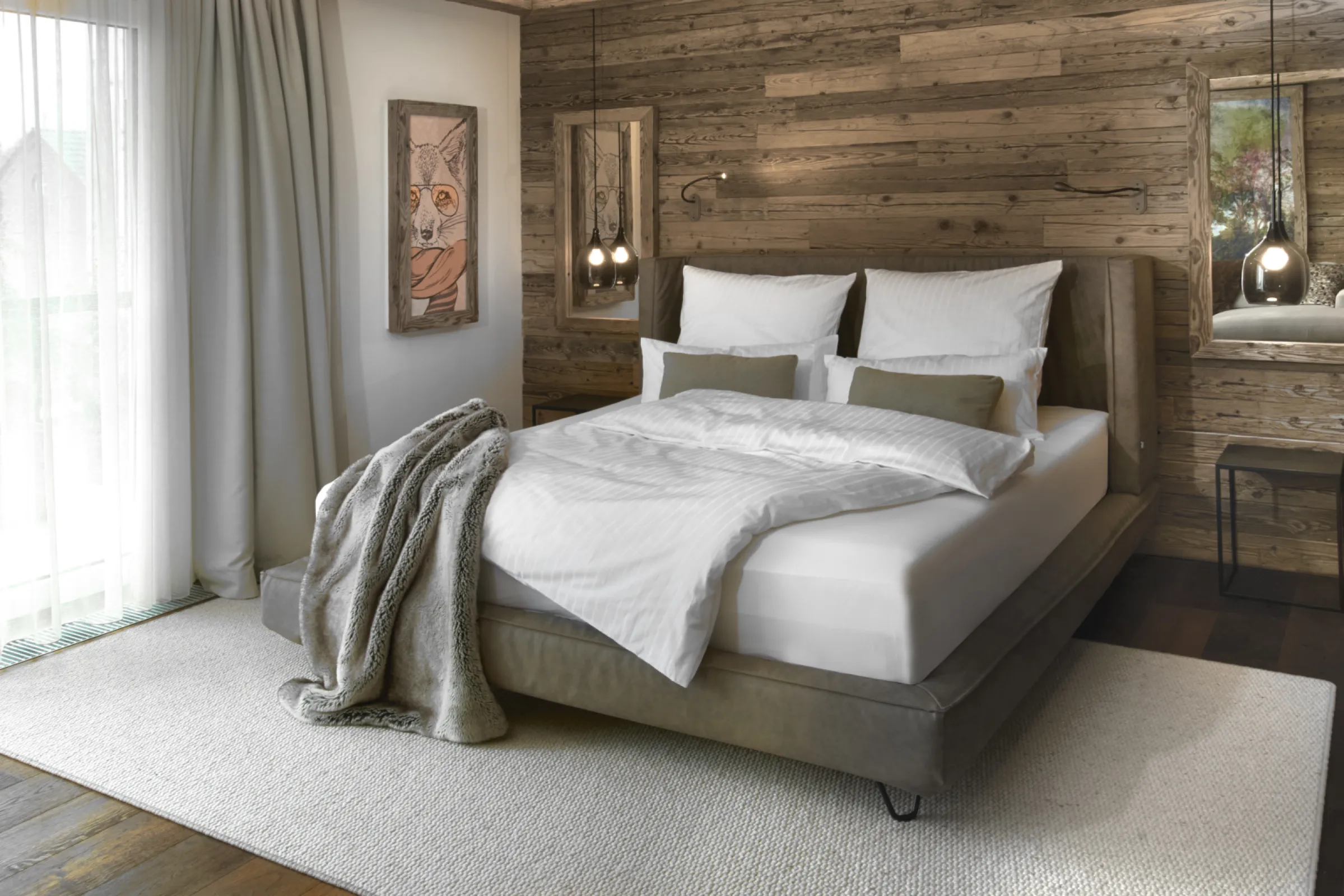 One of our bestsellers – the 6/24 striped sateen complements virtually any interior style.