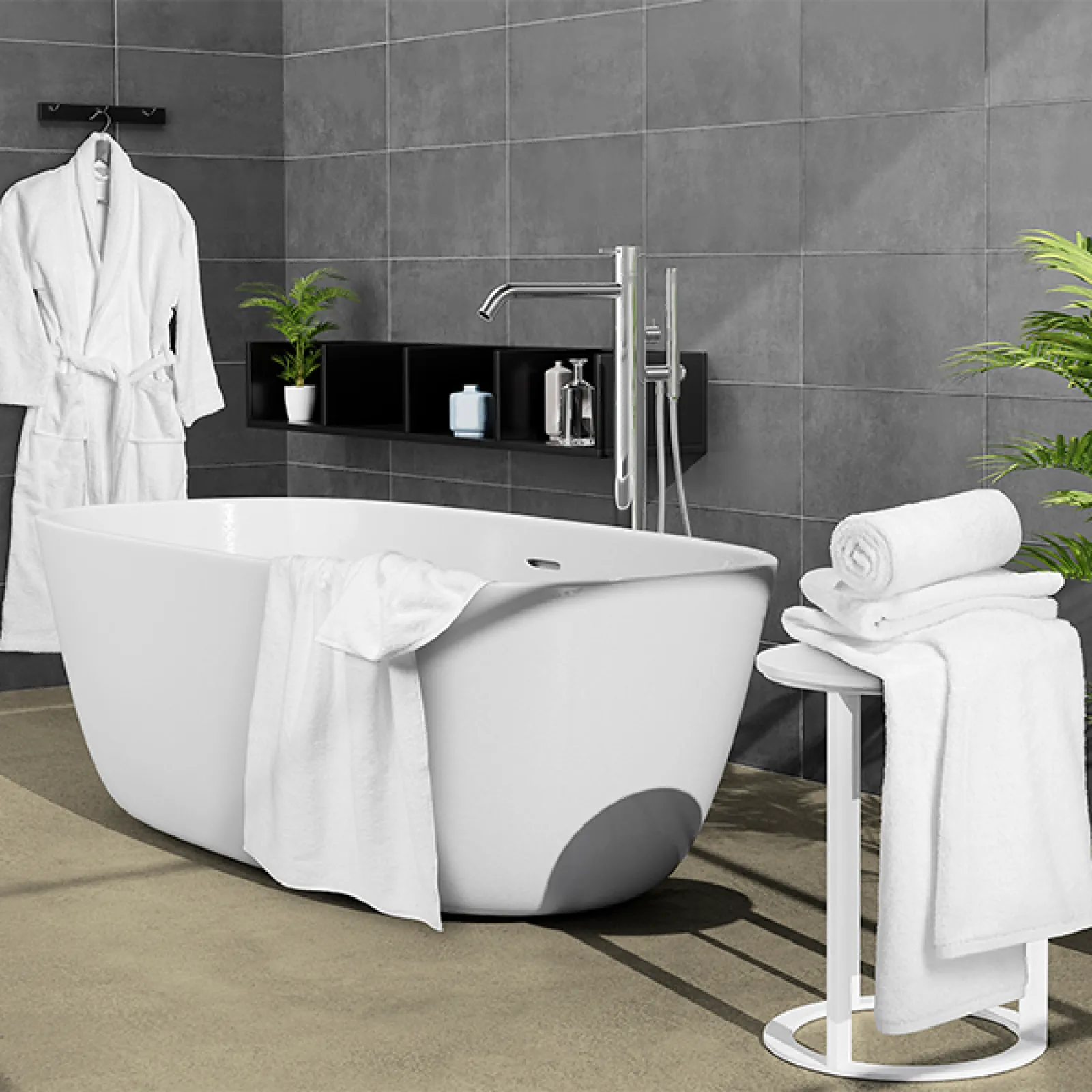 Risos - 100 % organic/fairtrade cotton, 550 g/m², plain without border