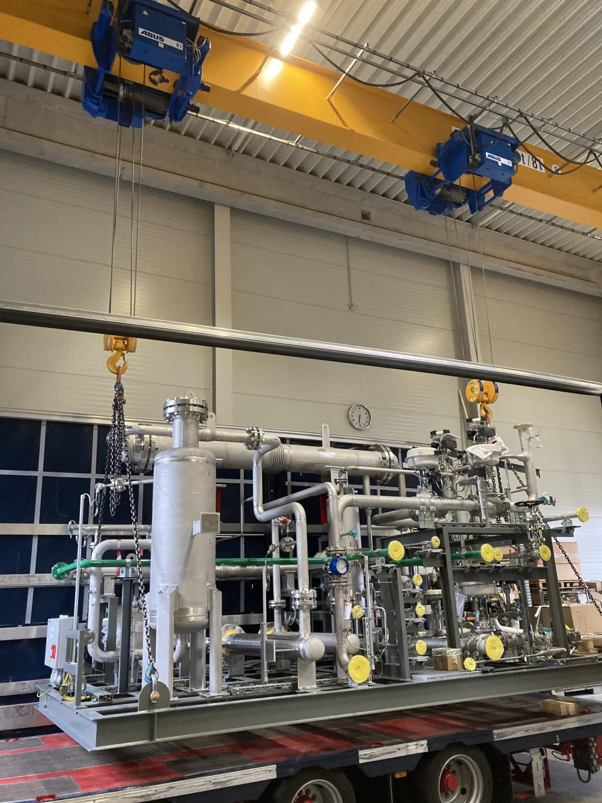 Oxygen purification unit 700 Nm³/h - Industrial gas industry