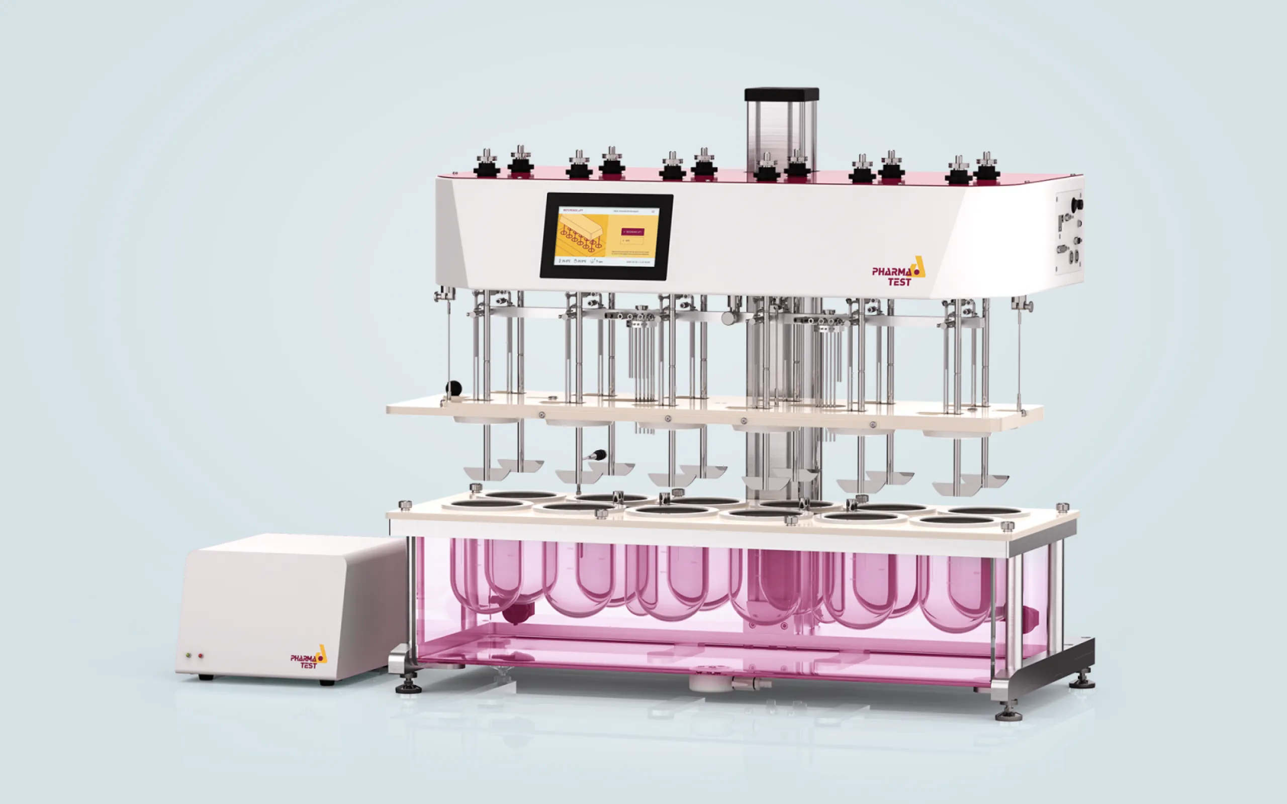 PTWS 1230 | 6+6 Station Tablet Dissolution Testing Instrument