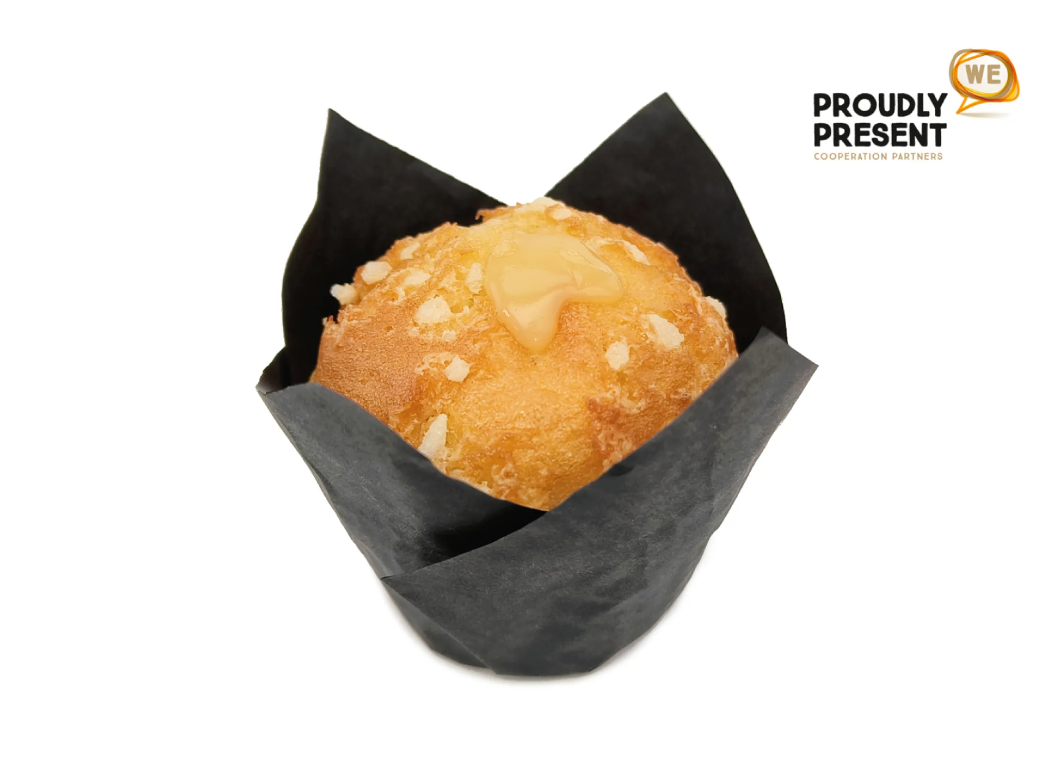 Lemon and White Chocolate Muffin