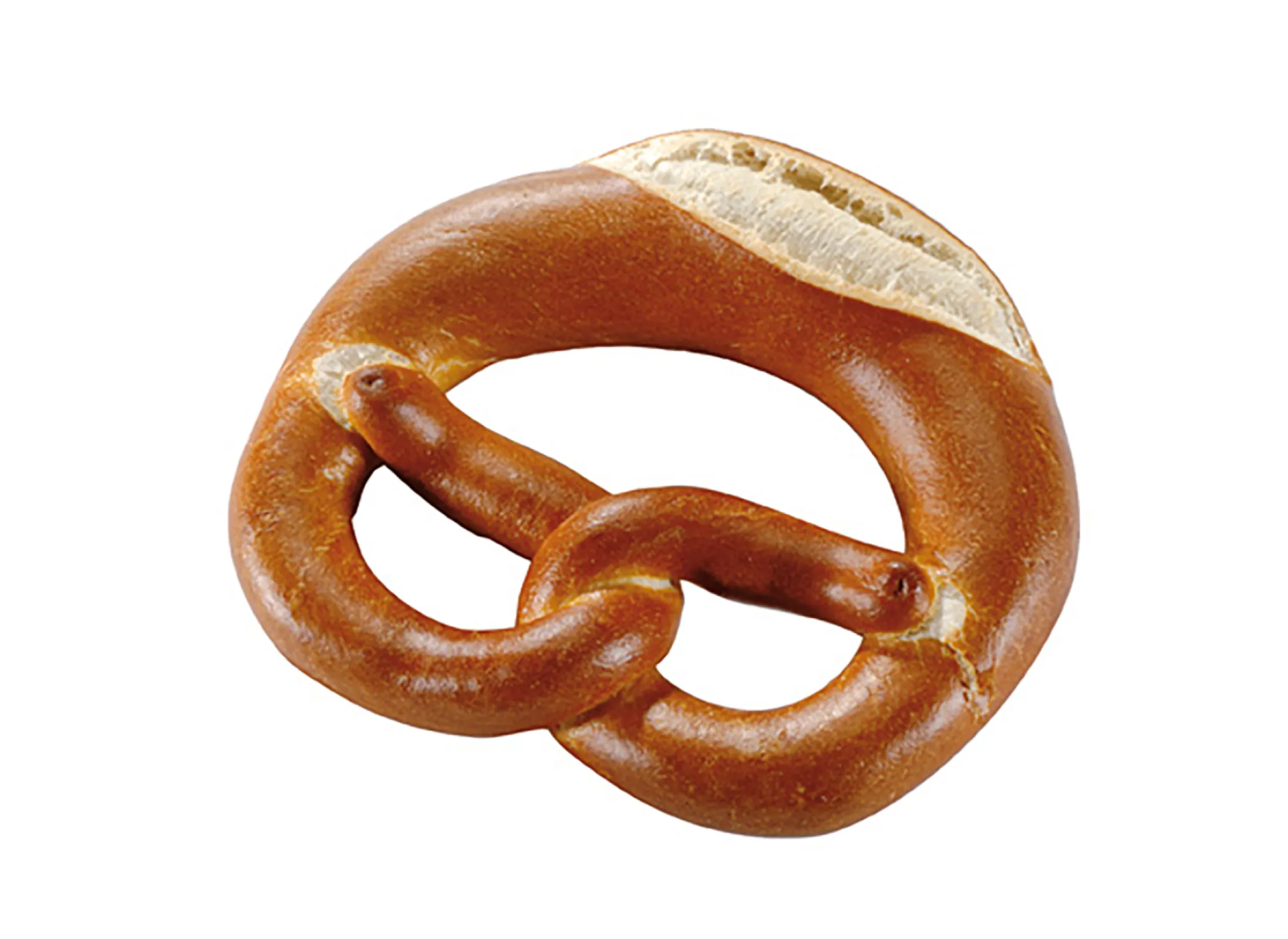 Pretzel, Swabian style with cut