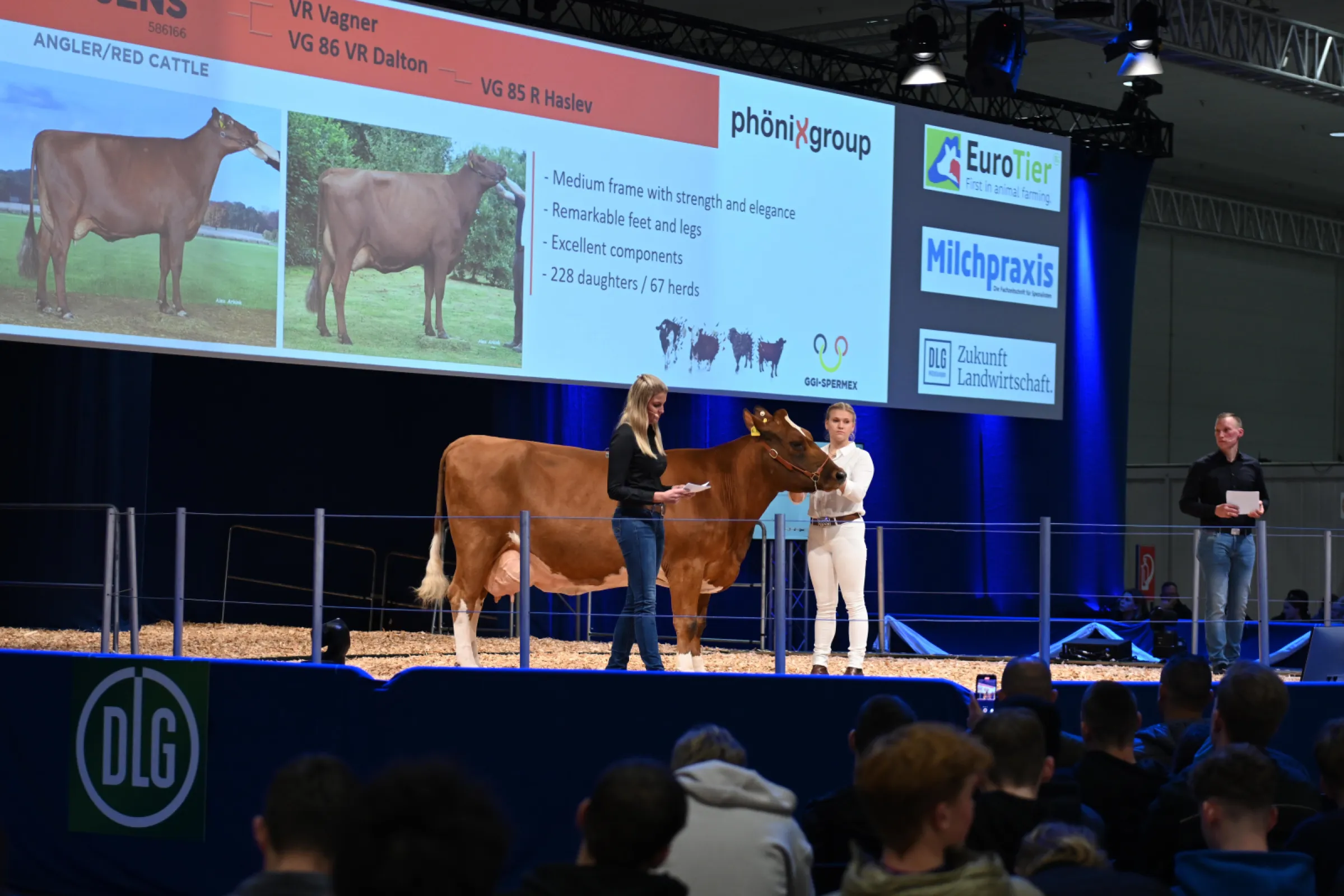 Presentation of top animal genectics
