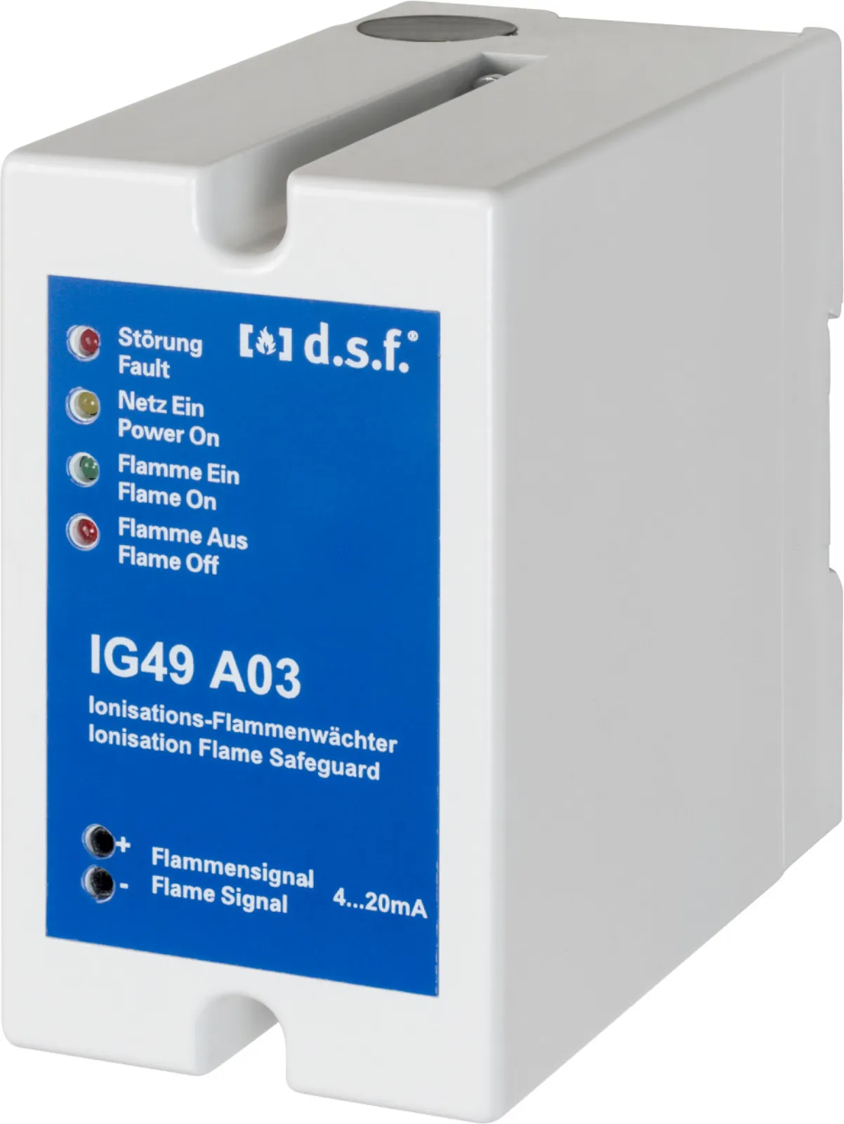 Self-monitoring Ionization Flame Safeguard Self-monitoring Ionization Flame Safeguard