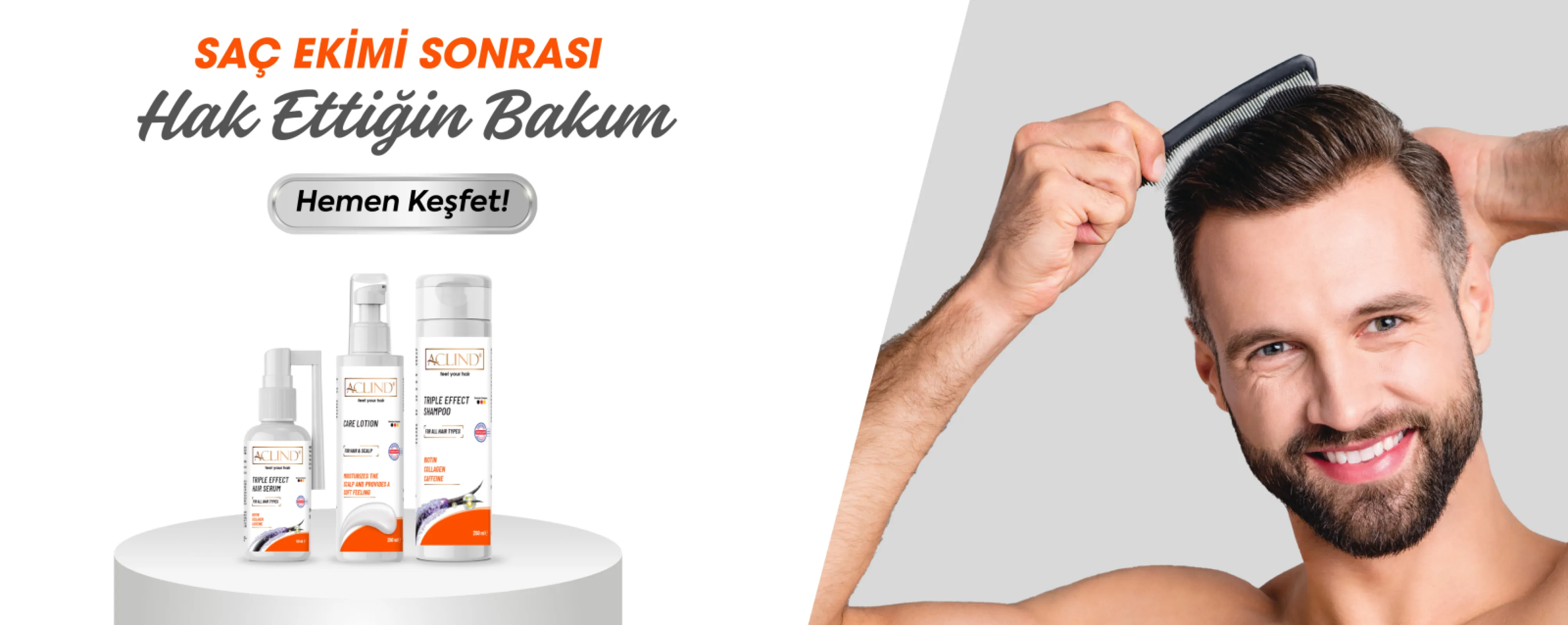 Post-hair transplant care you deserve