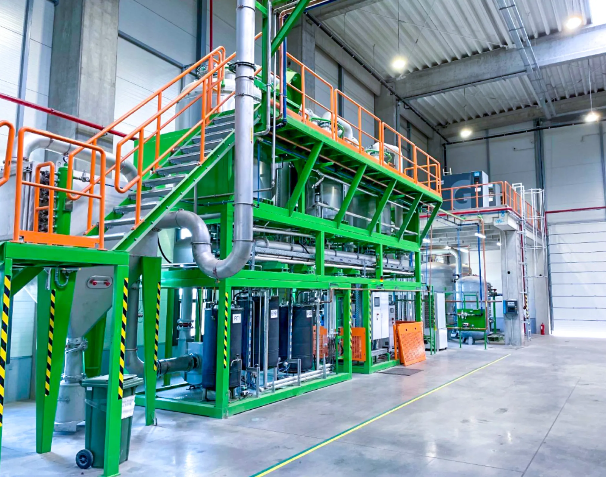 foaming agent recycling from Fridge recycling plant