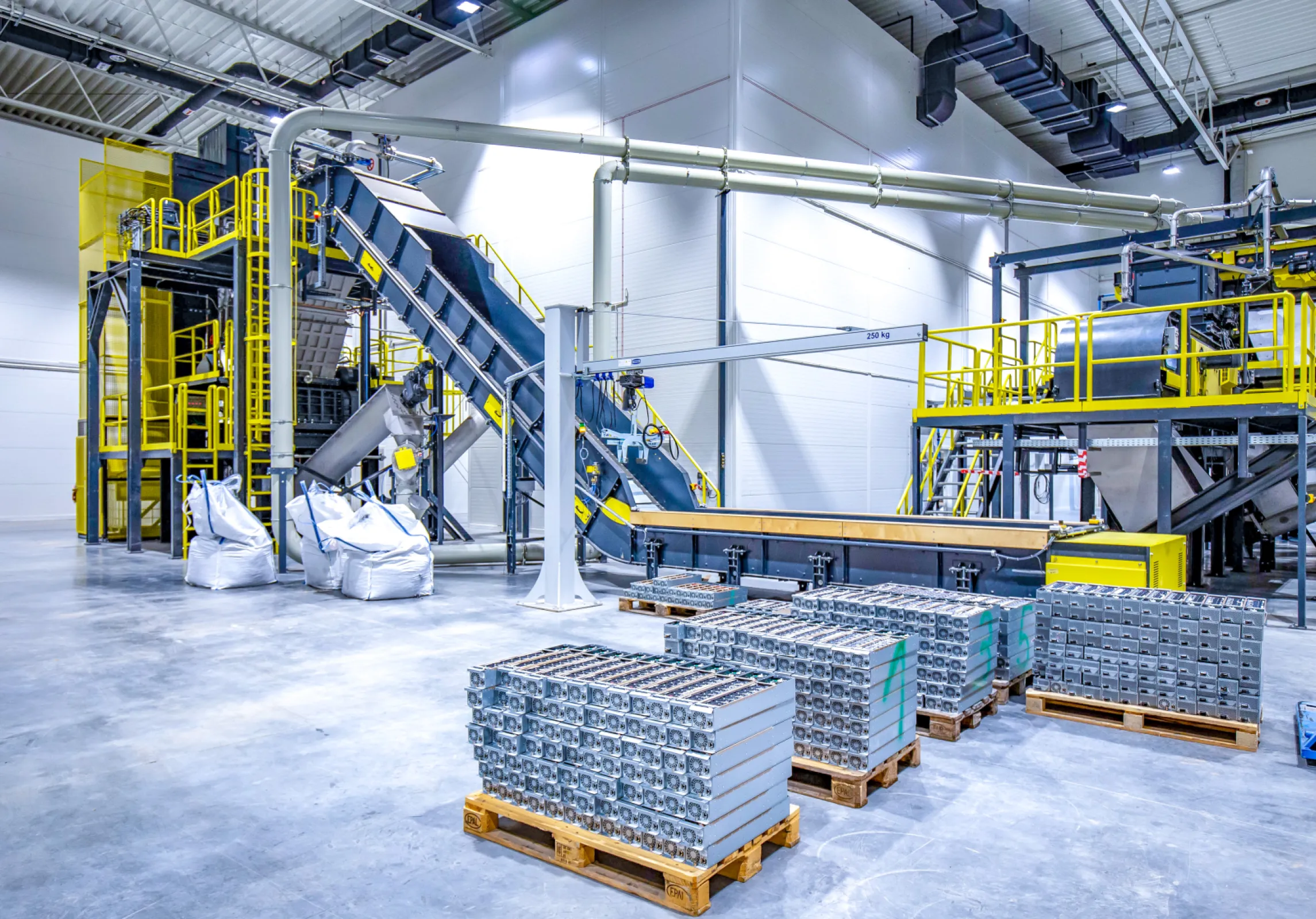 LIBs recycling plant