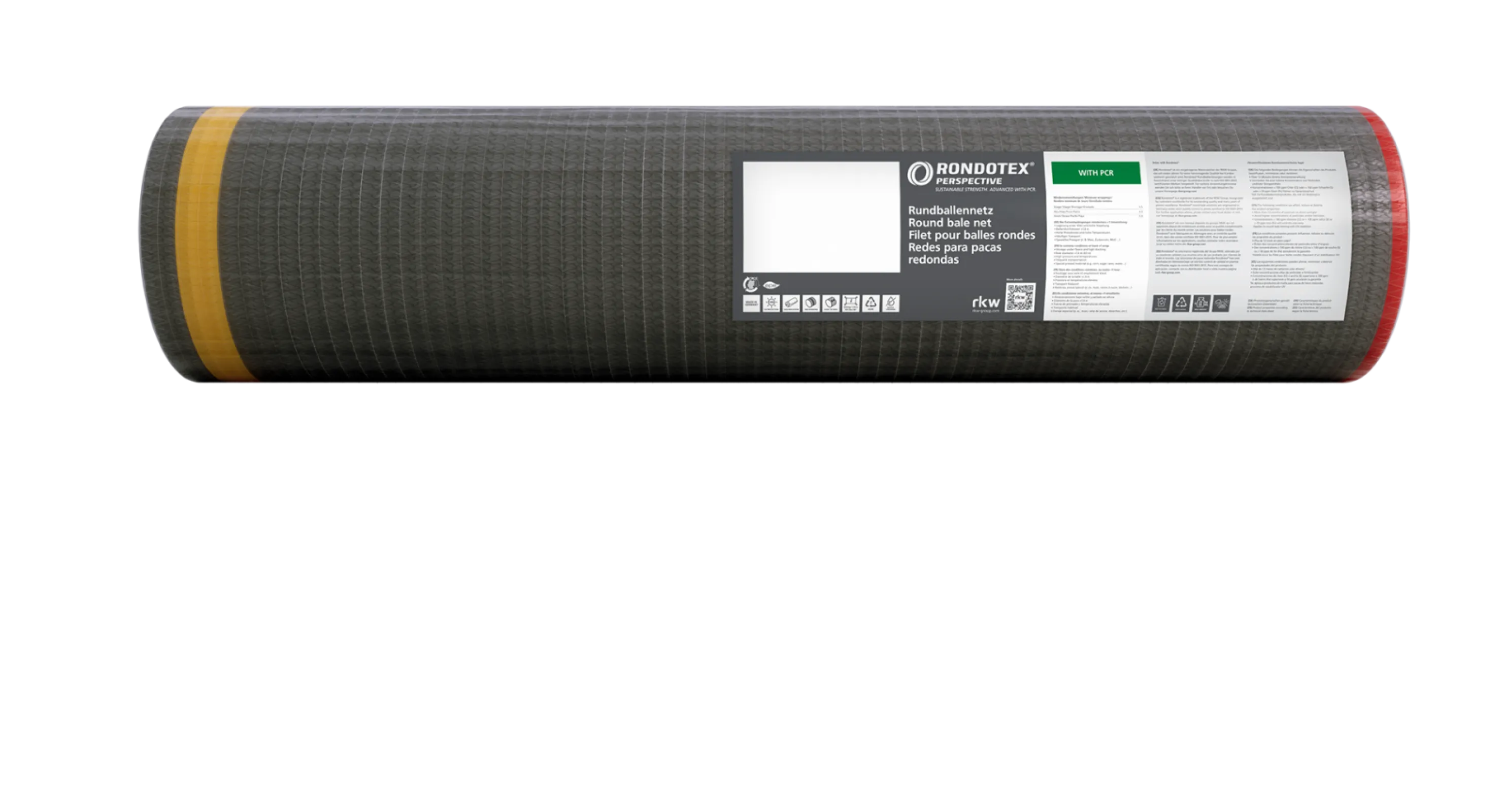 Rondotex Perspective: Innovative round bale net with PCR