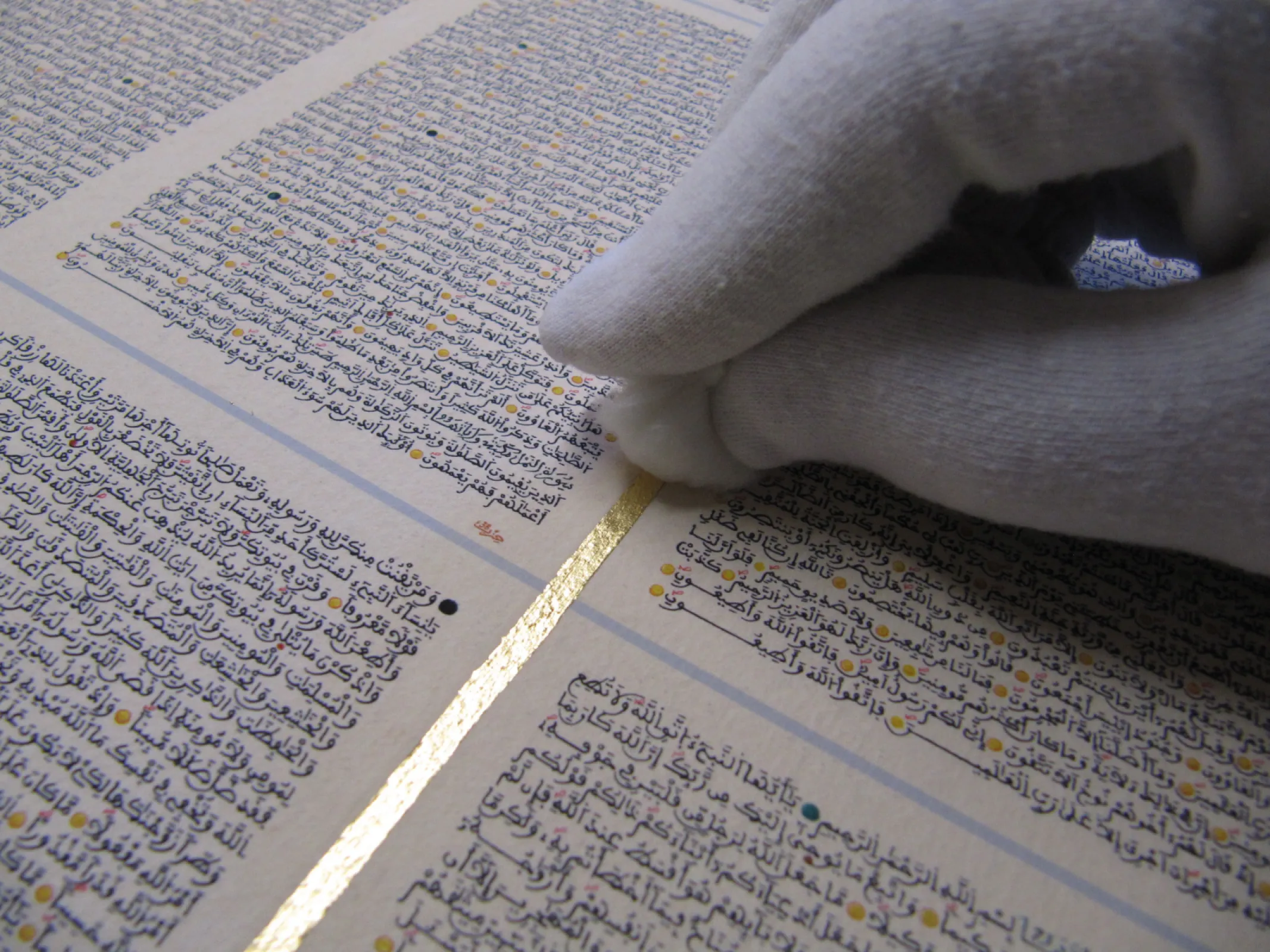 Gold application: Gold creates unique value and timeless elegance.