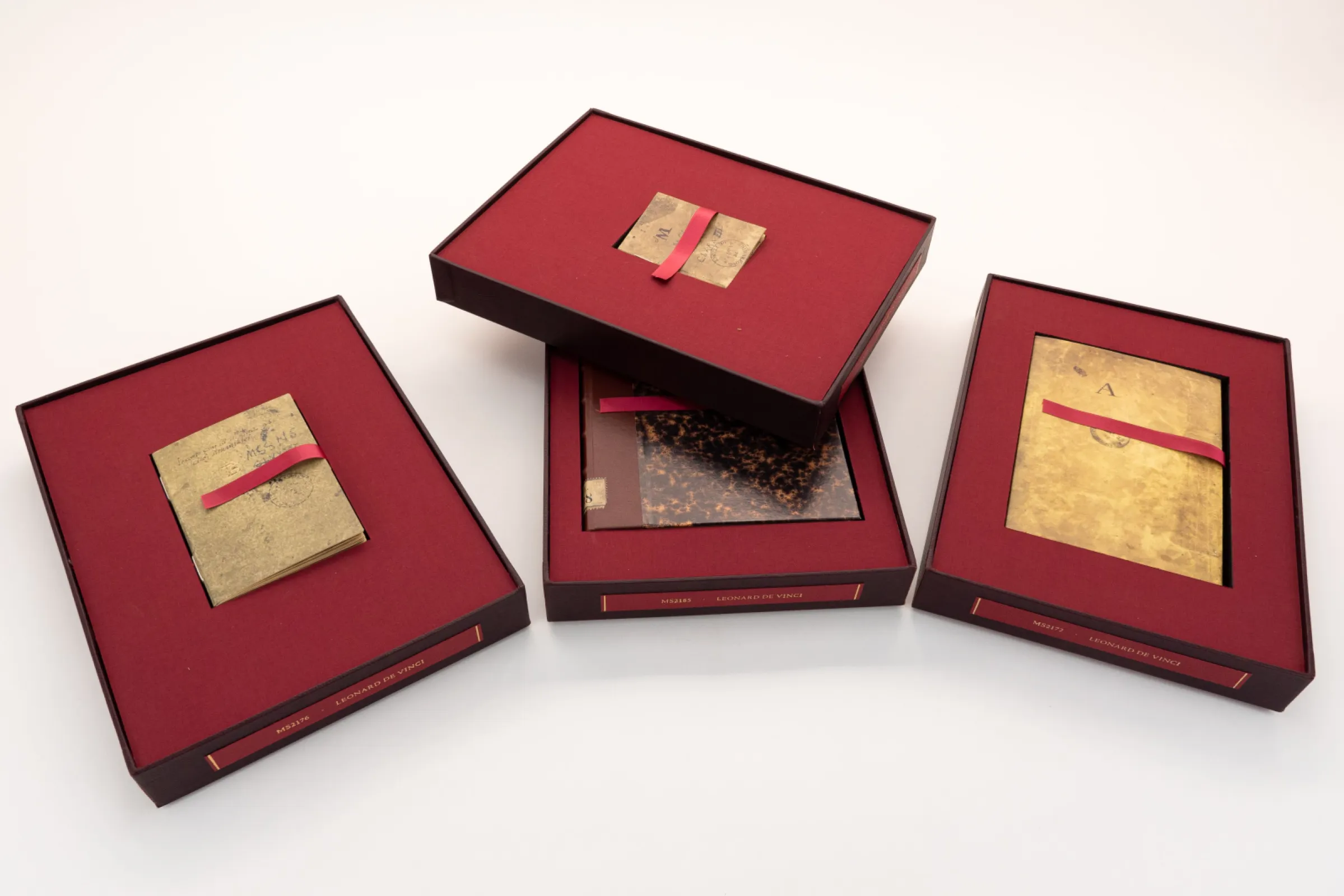 This set, which is the first out of four, includes Manuscript A, Manuscript suppl. A, Manuscript E, and Manuscript M out of the twelve sketchbooks treasured at the Institut de France.