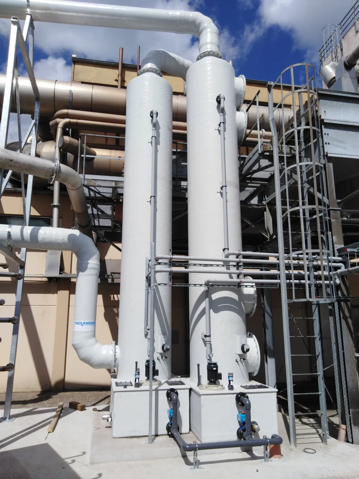 Counter-Current Scrubber