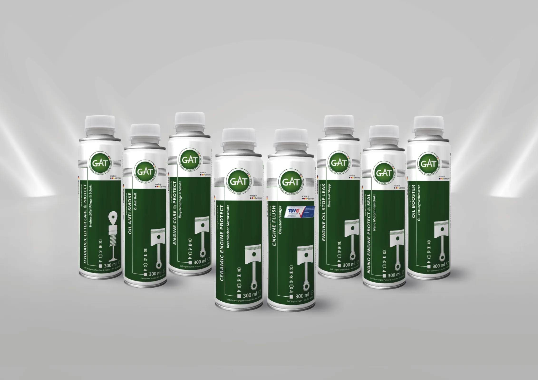 GAT products for oil system