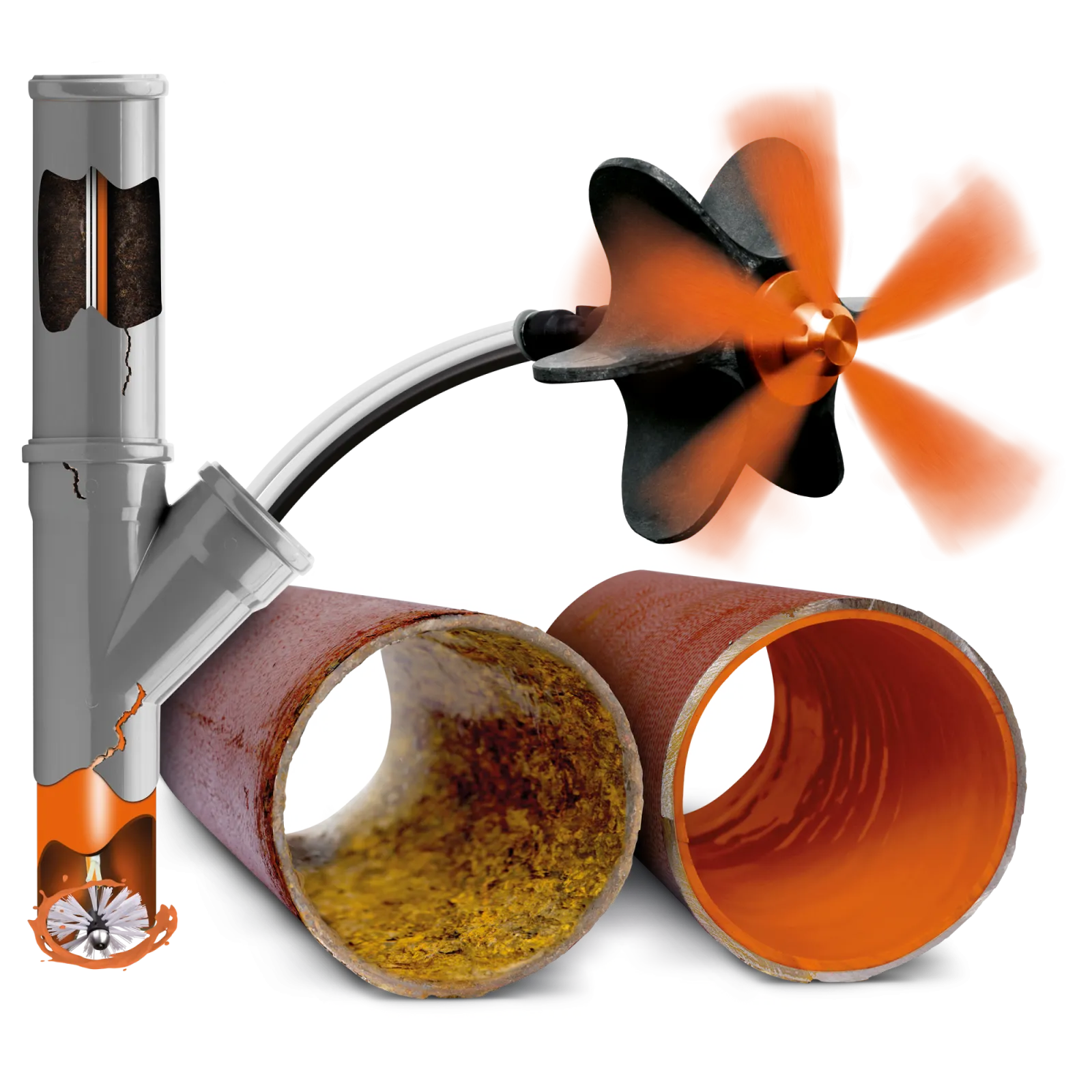 Polypipe Spray Coating