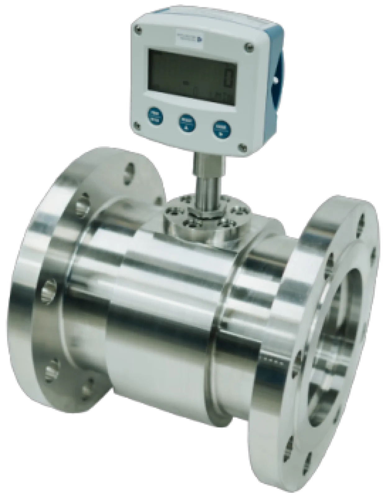 Turbine Meter Series RQ with electronic flow indicator Fxxx