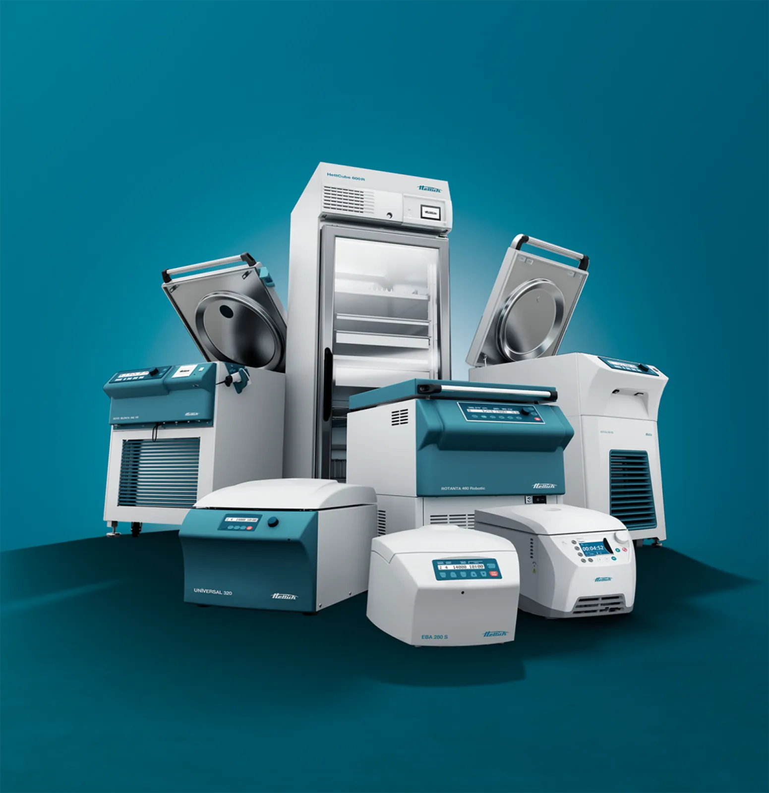 Hettich Centrifuge & Incubator Family