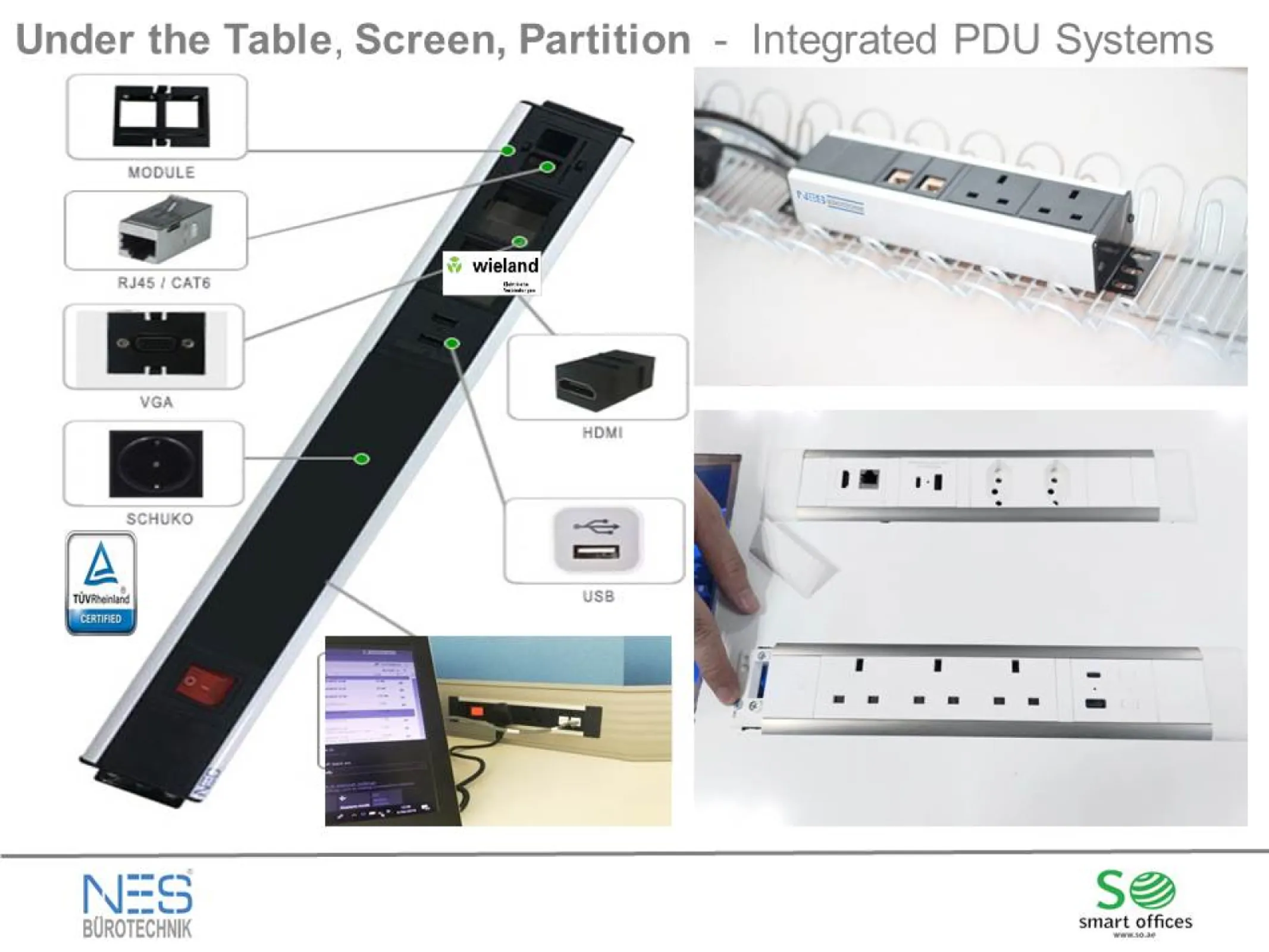 PDU systems with up to 10 years warranty