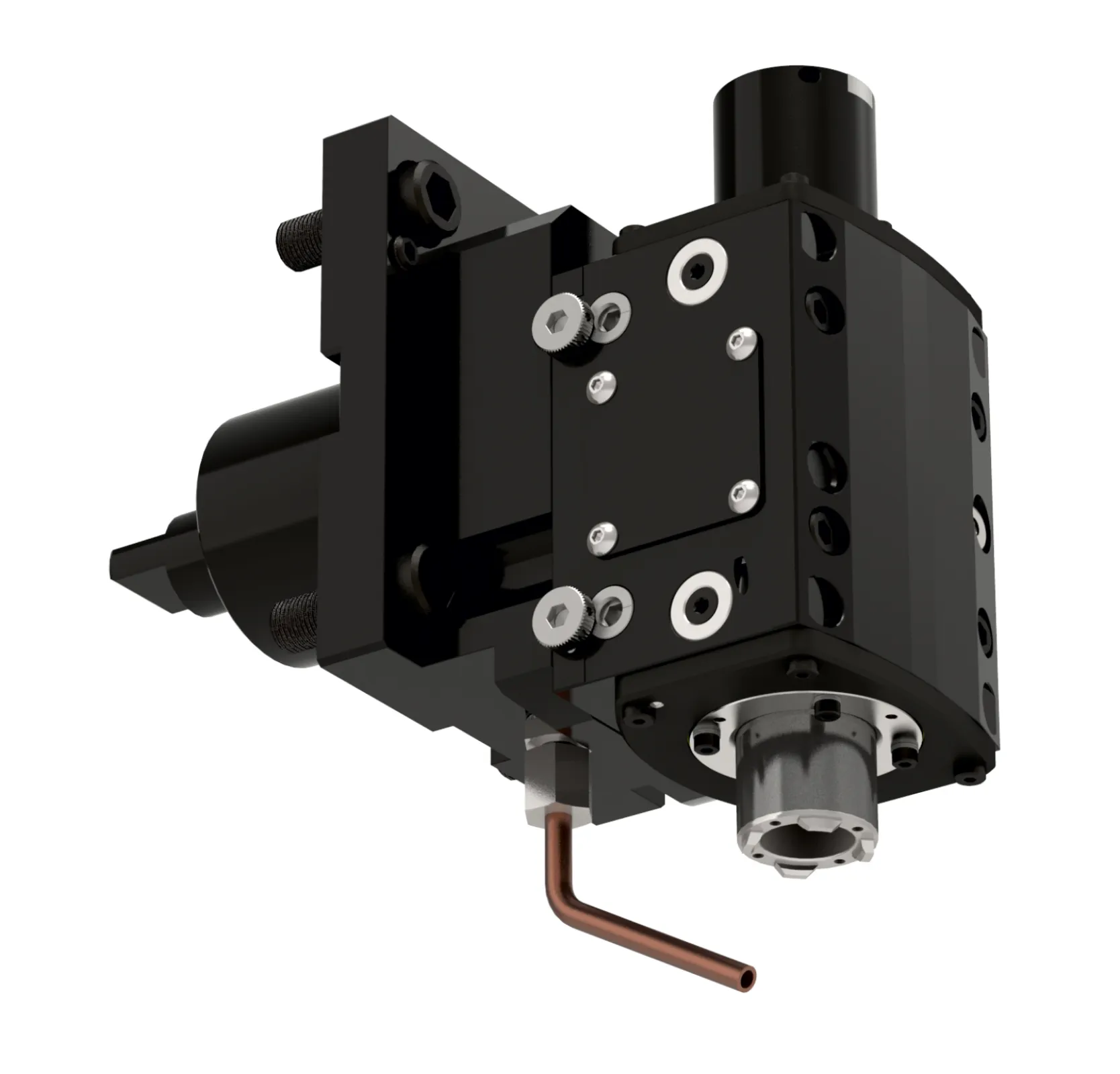 Broaching unit radial