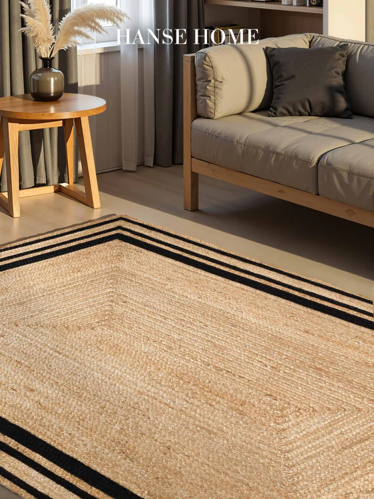 Handmade Jute Rug Juno