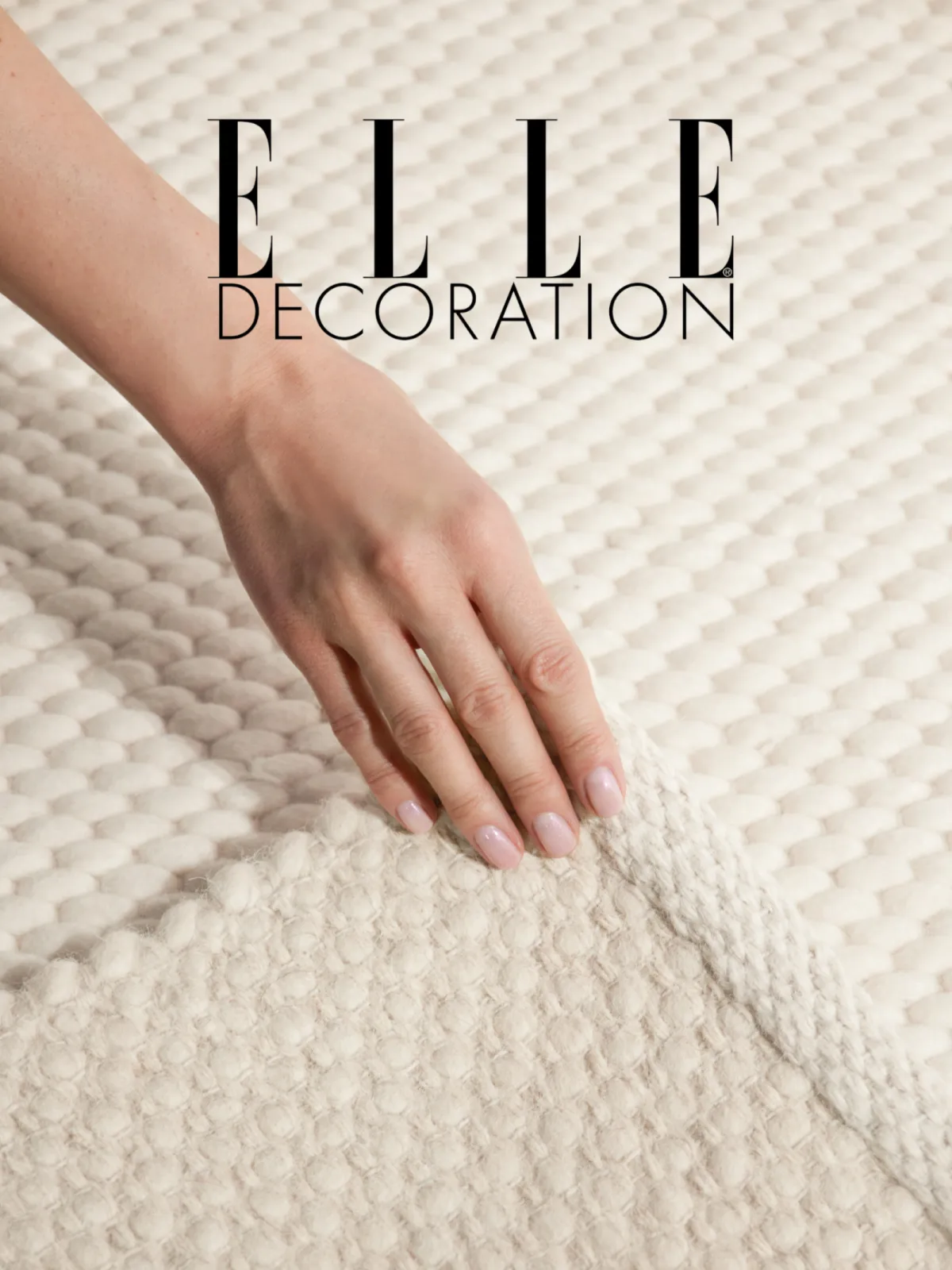 ELLE Decoration Woolen Rug Beans