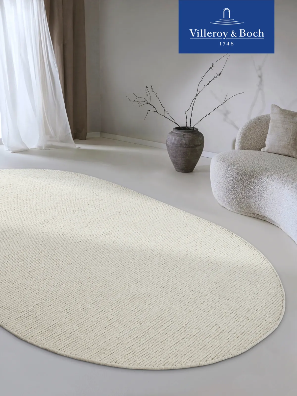 Villeroy & Boch Woolen Rug Oval Francois