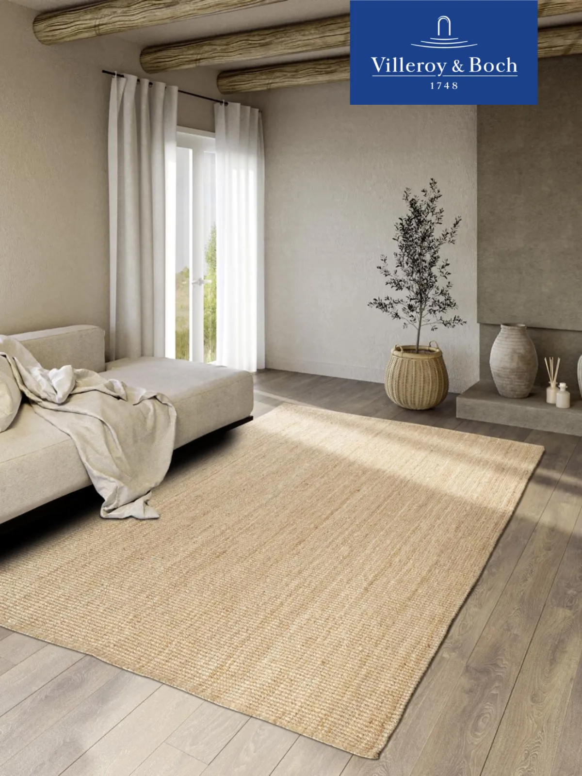 Villeroy & Boch Jute Rug Rosalie