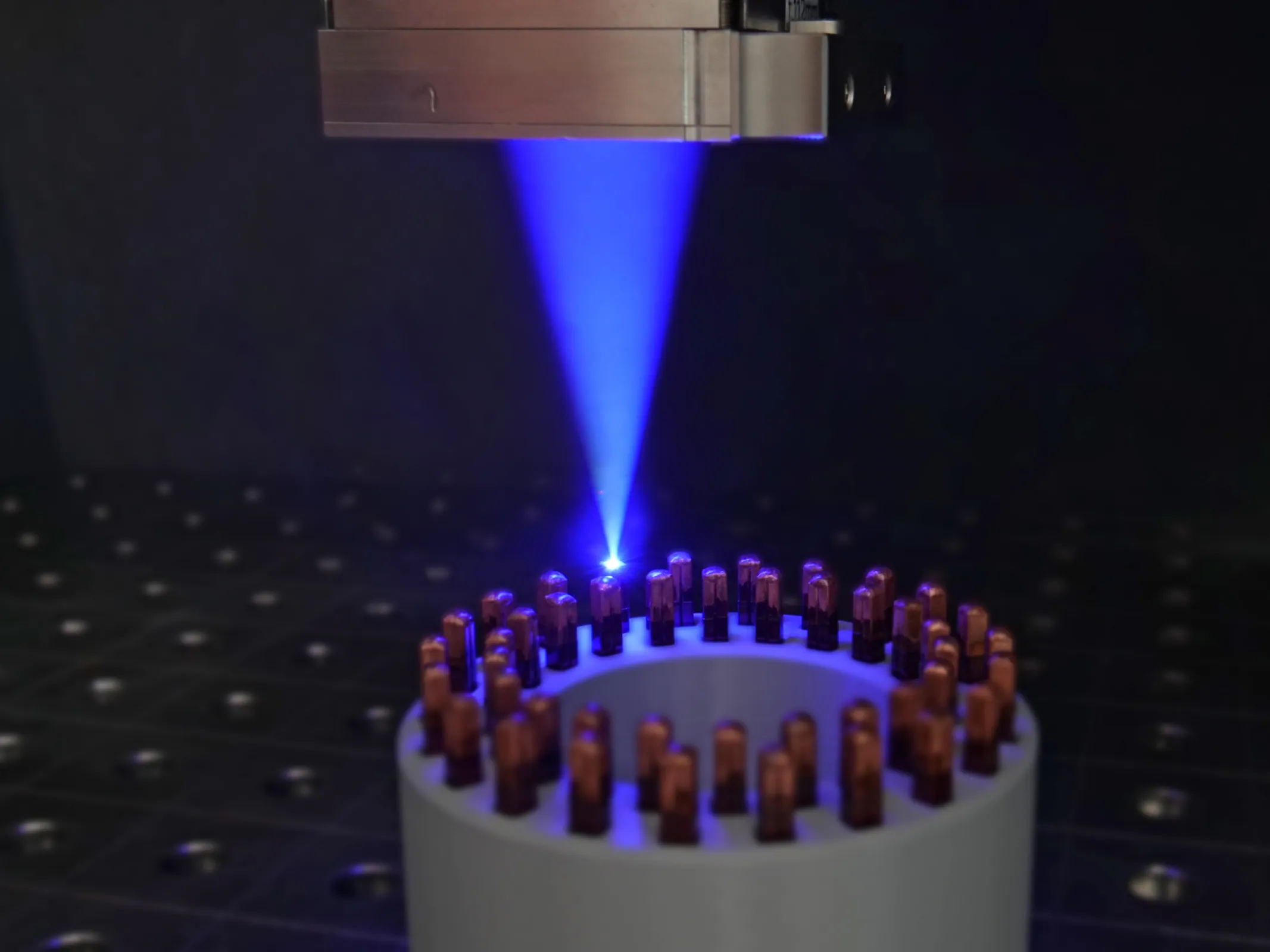 Laser Welding Copper Pins