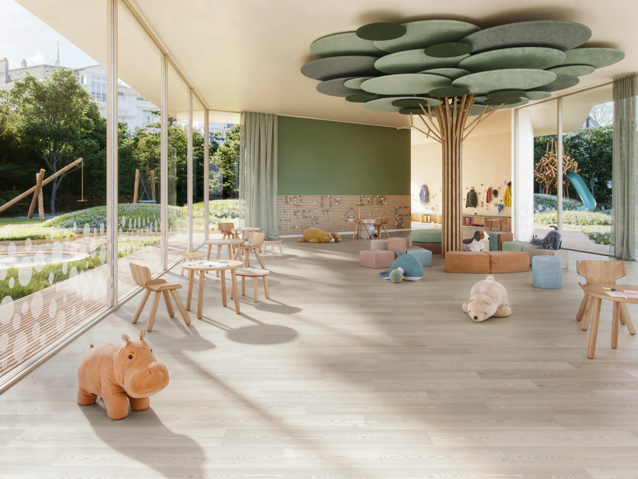 PURLINE wineo 1500 - plank - wood - Iceland Pine Light (PL15004WL)