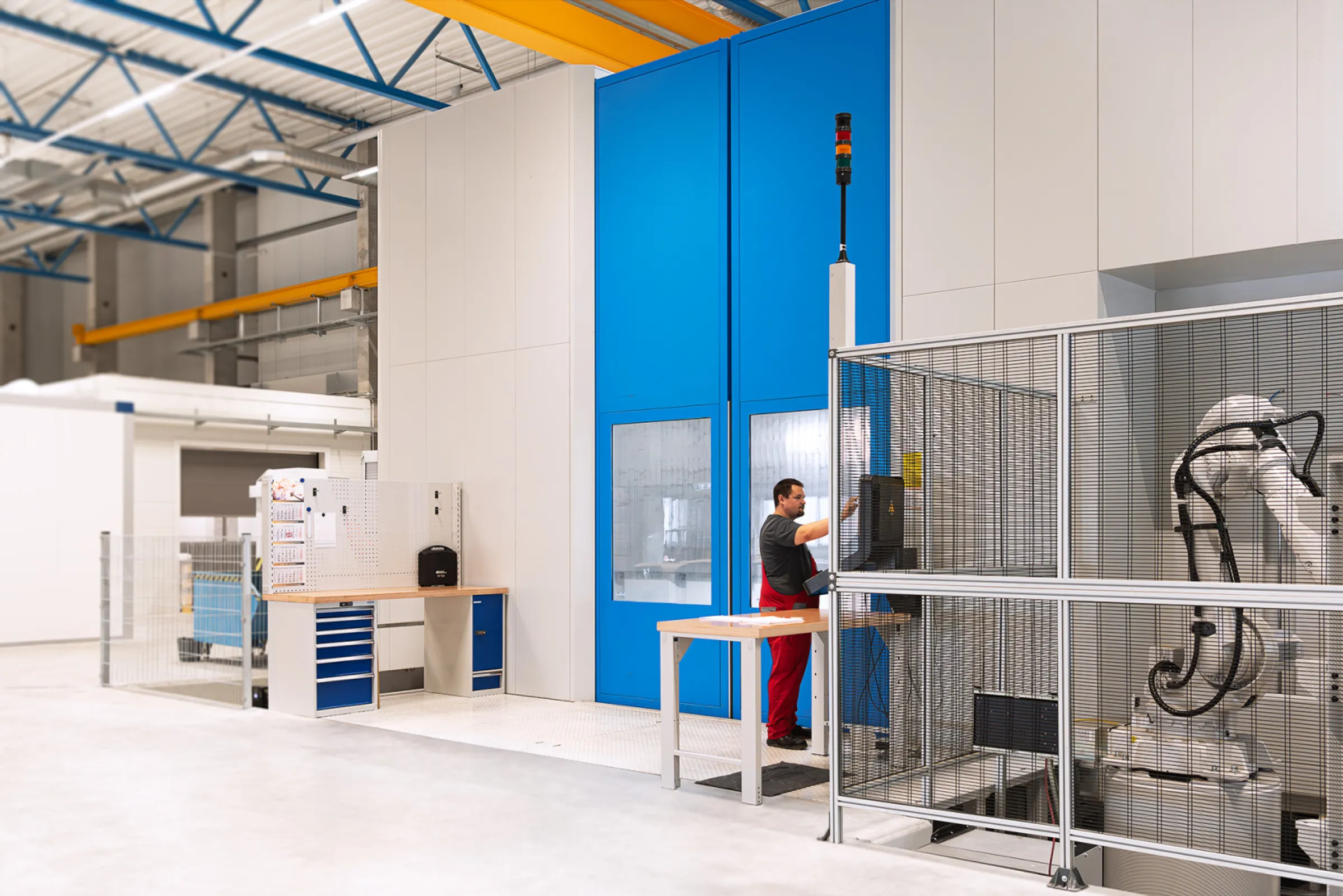 Automation at KRW: Precision, efficiency, and future-ready bearing production.