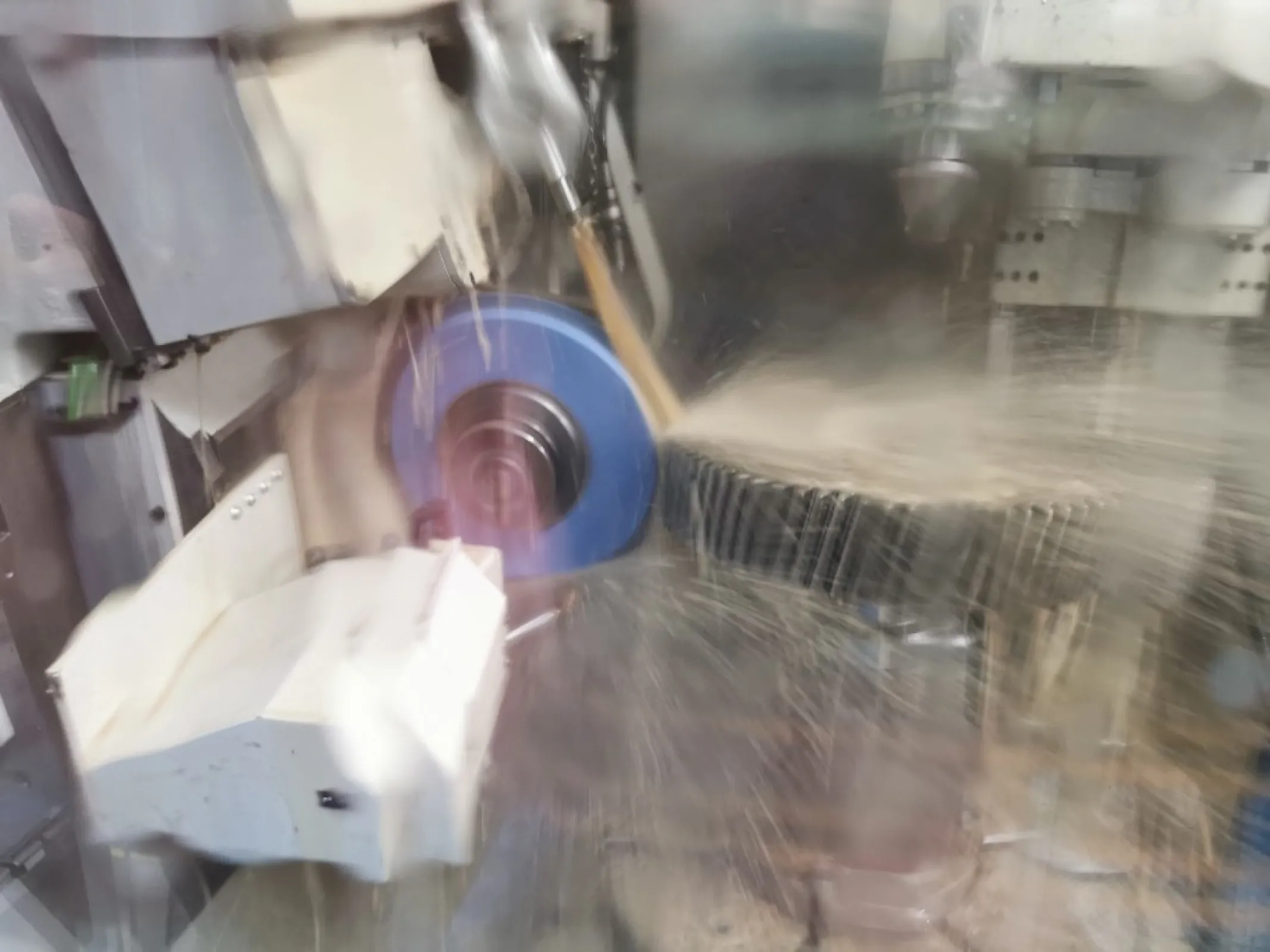 Gear profile grinding