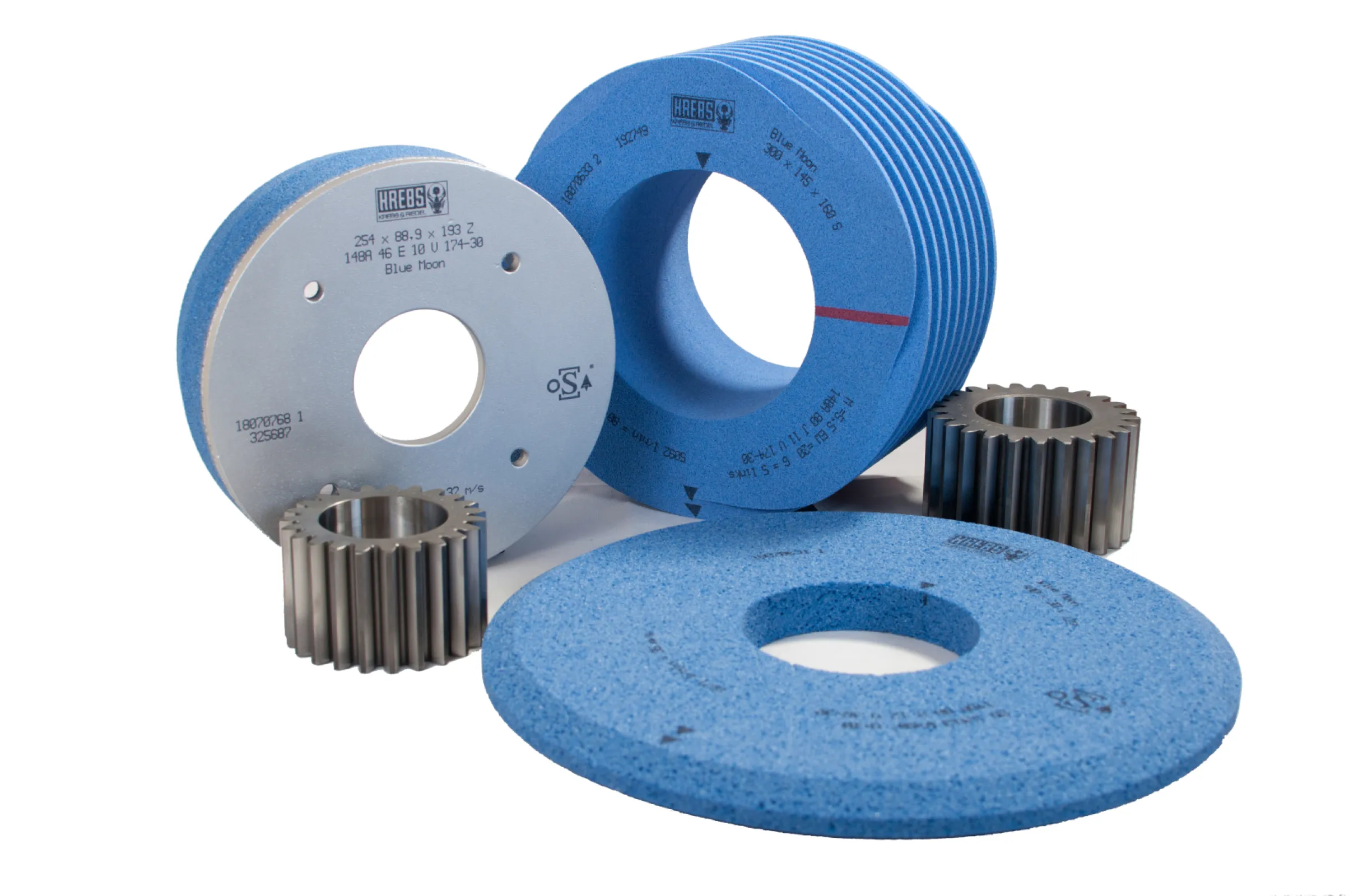 Gear grinding wheels
