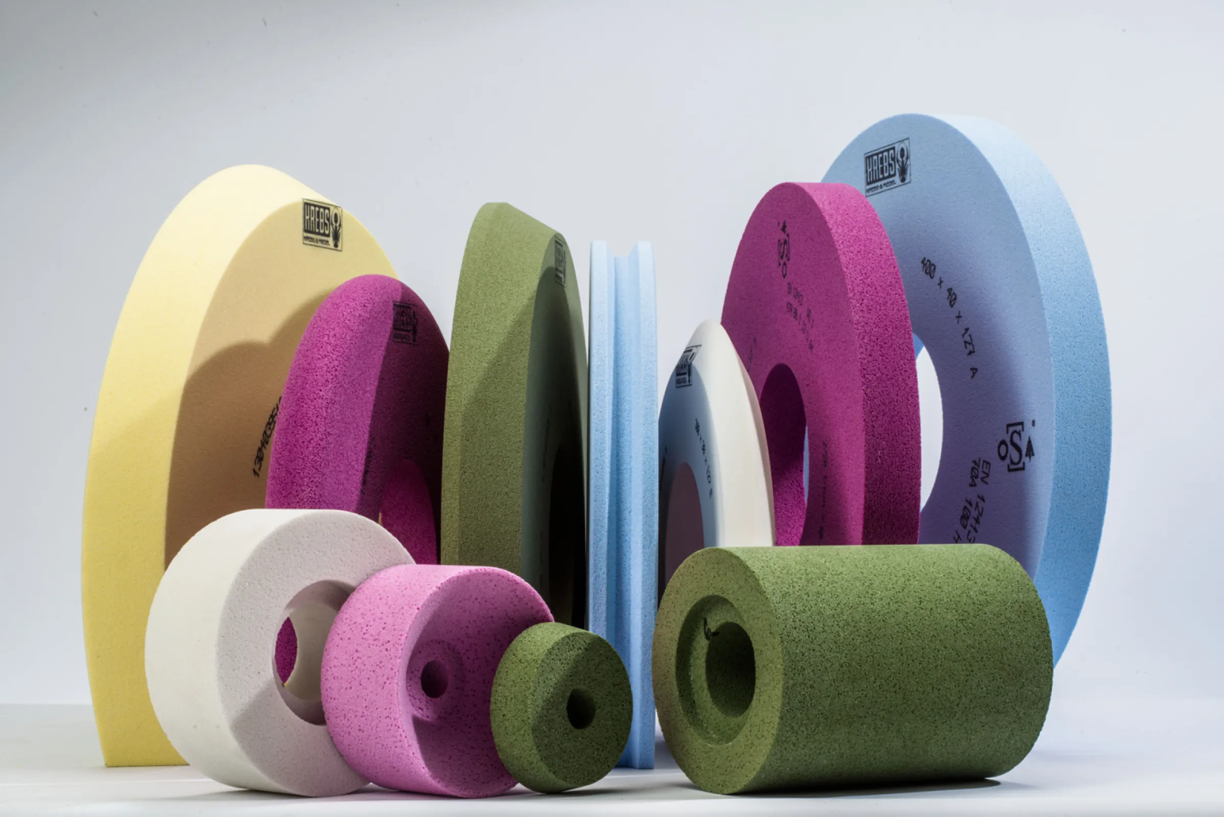 Conventional grinding wheels