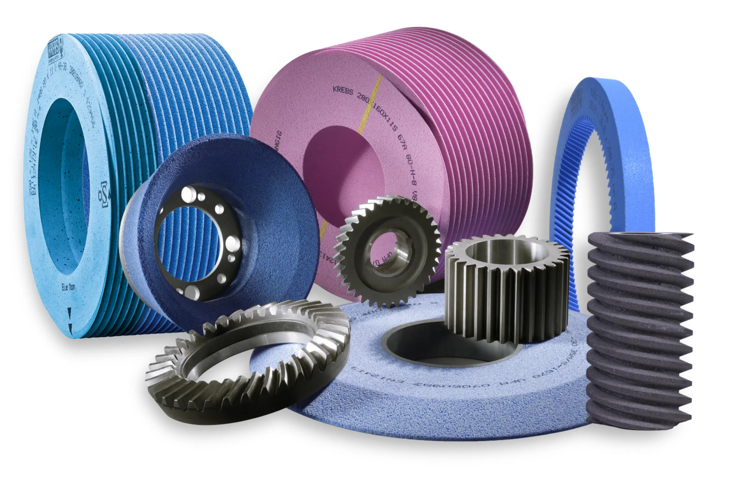 Gear grinding wheels