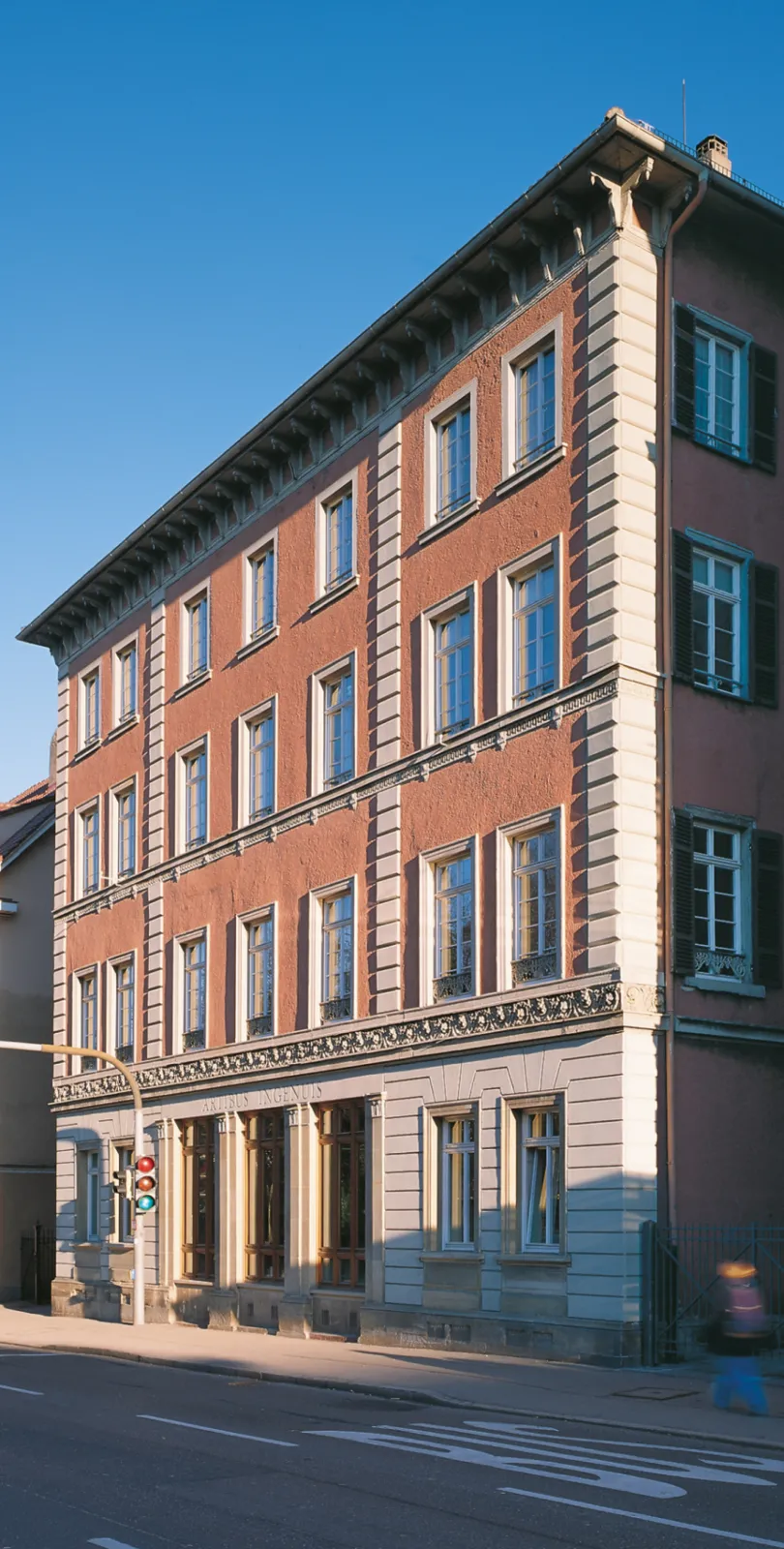 Located at Wilhelmstraße 18, in the heart of Tübingen, the Mohr Siebeck publishing house is both a historic landmark and the center of the company’s tradition of academic excellence. The building, in use since 1846 and home of the publishing house since 1899, reflects a long heritage of scholarly publishing and has welcomed generations of renowned authors, editors, and scholars. Located at Wilhelmstraße 18, in the heart of Tübingen, the Mohr Siebeck publishing house is both a historic landmark and the center of the company’s tradition of academic excellence. The building, in use since 1846 and home of the publishing house since 1899, reflects a long heritage of scholarly publishing and has welcomed generations of renowned authors, editors, and scholars.