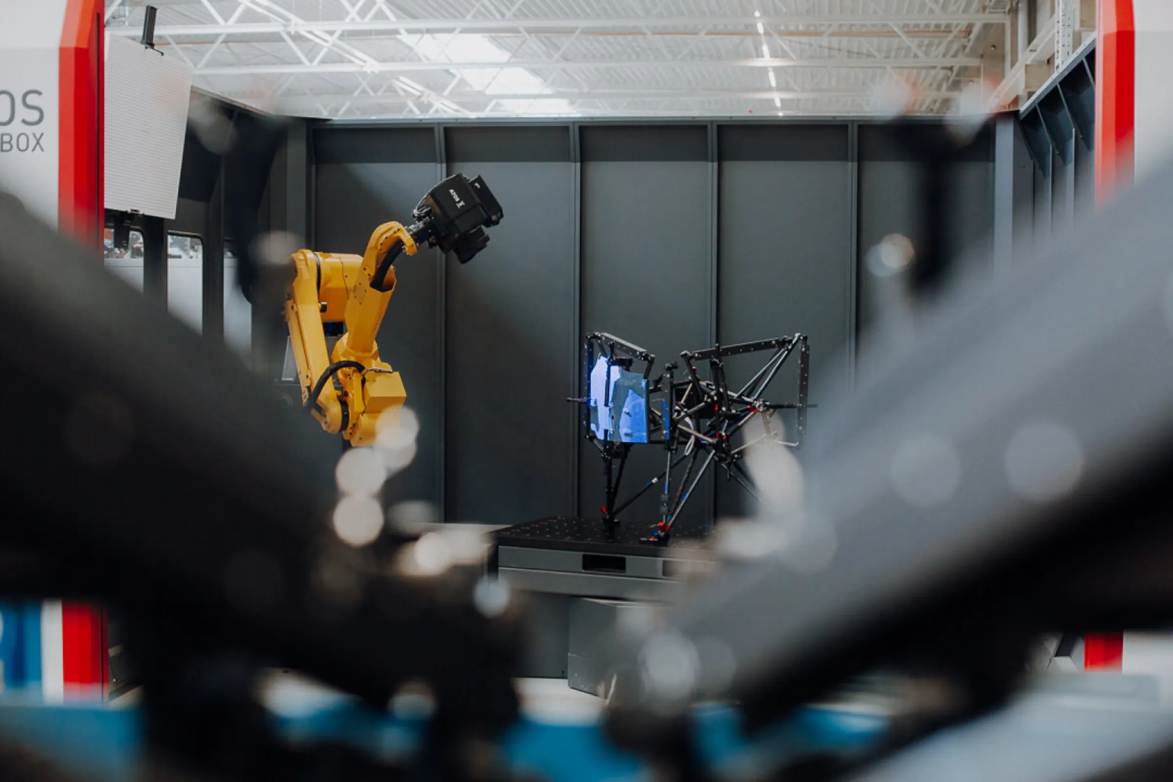 Quality assurance in production (e.g. GOM measurement technology)